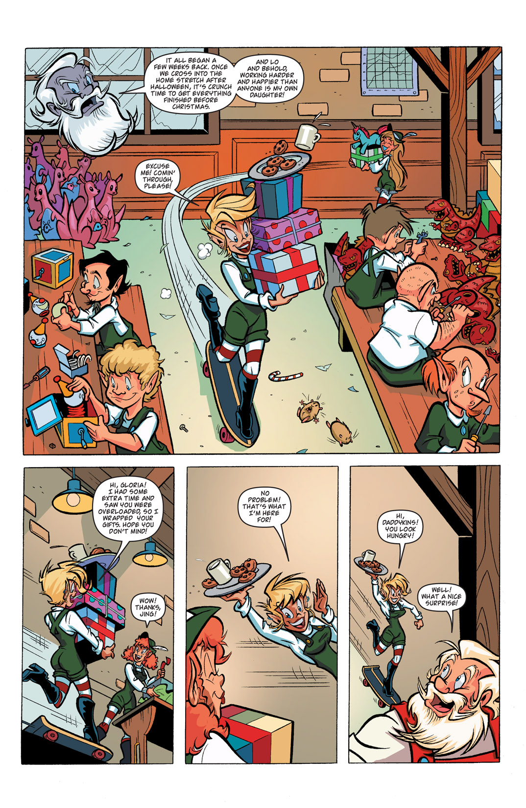 Read online Jingle Belle: Gift-Wrapped comic -  Issue # Full - 12