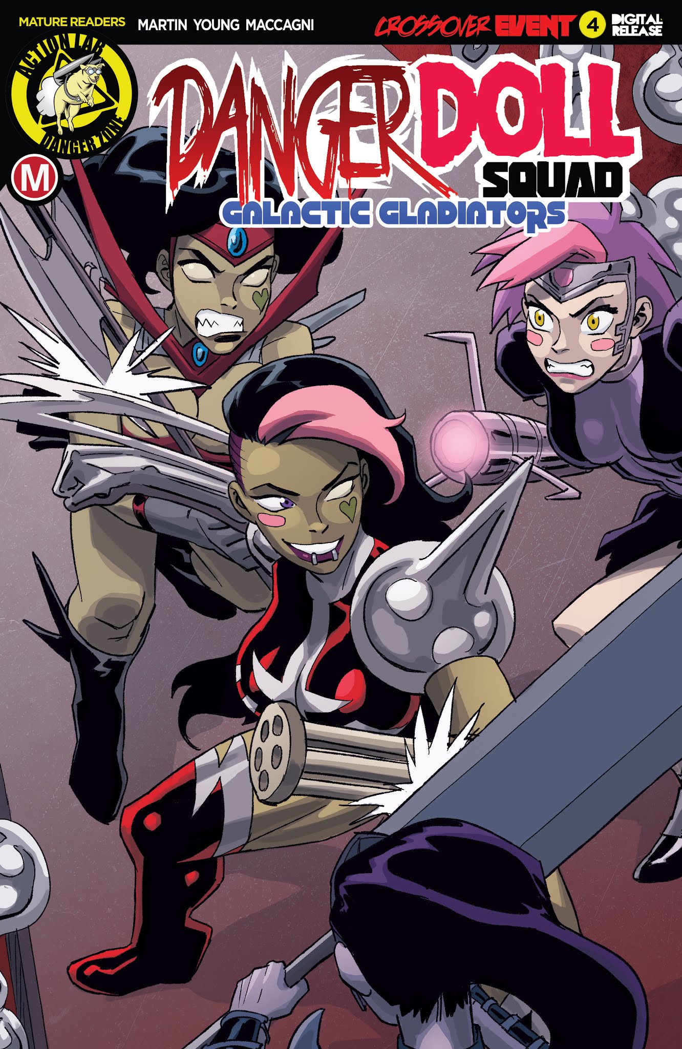 Read online Danger Doll Squad: Galactic Gladiators comic -  Issue #4 - 1