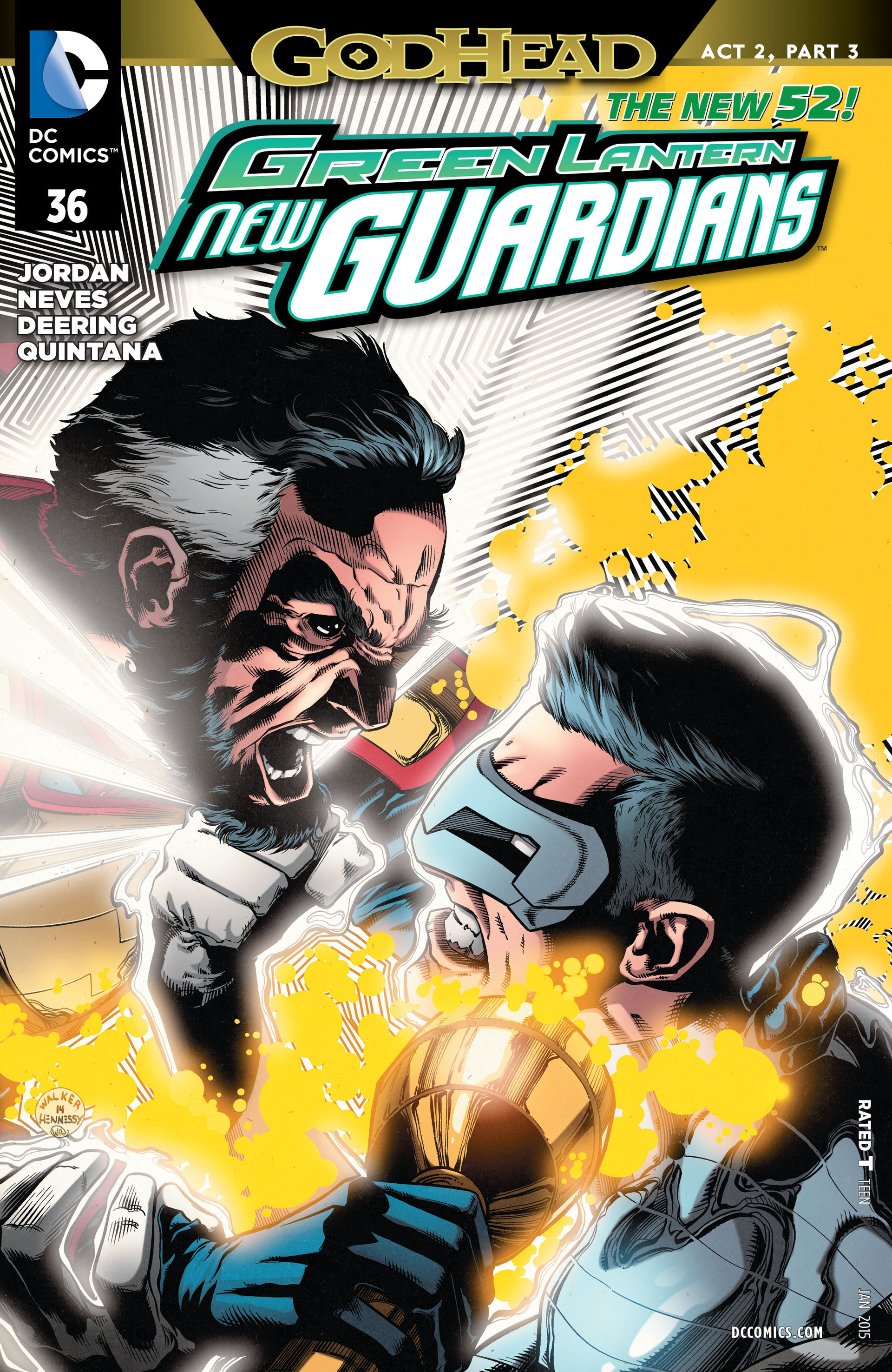 Read online Green Lantern: New Guardians comic -  Issue #36 - 1