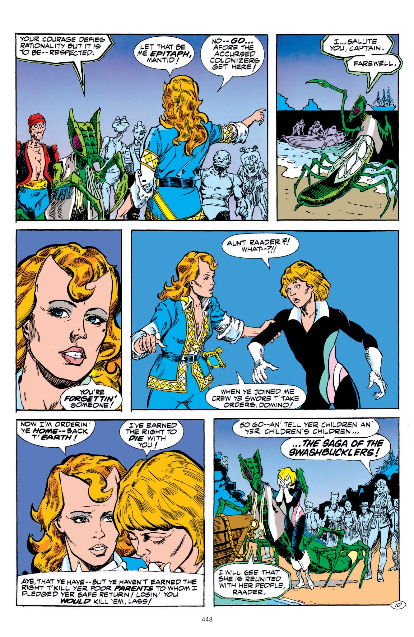 Read online Swords of the Swashbucklers comic -  Issue # TPB - 432