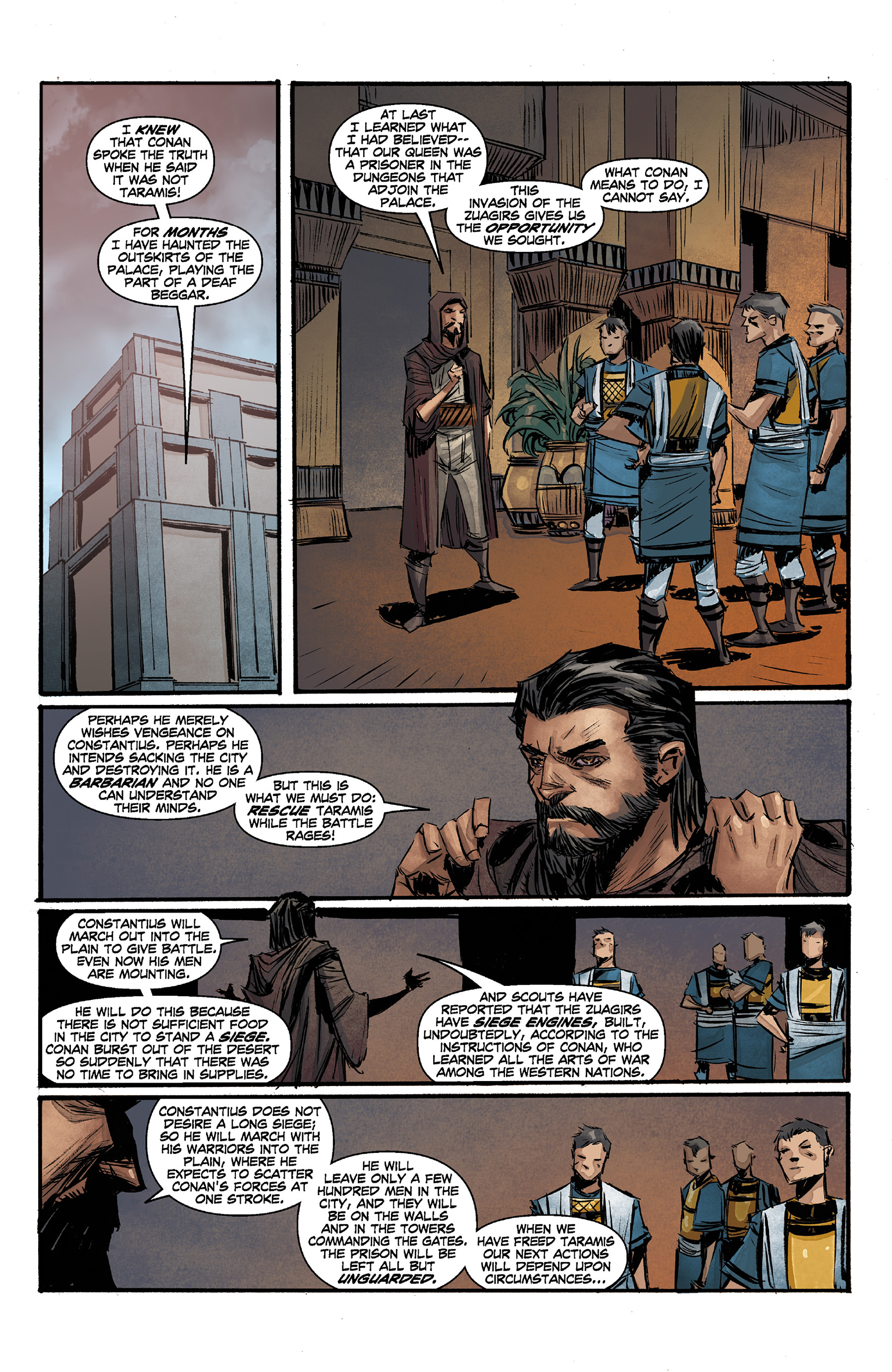 Read online Conan the Avenger comic -  Issue #24 - 8