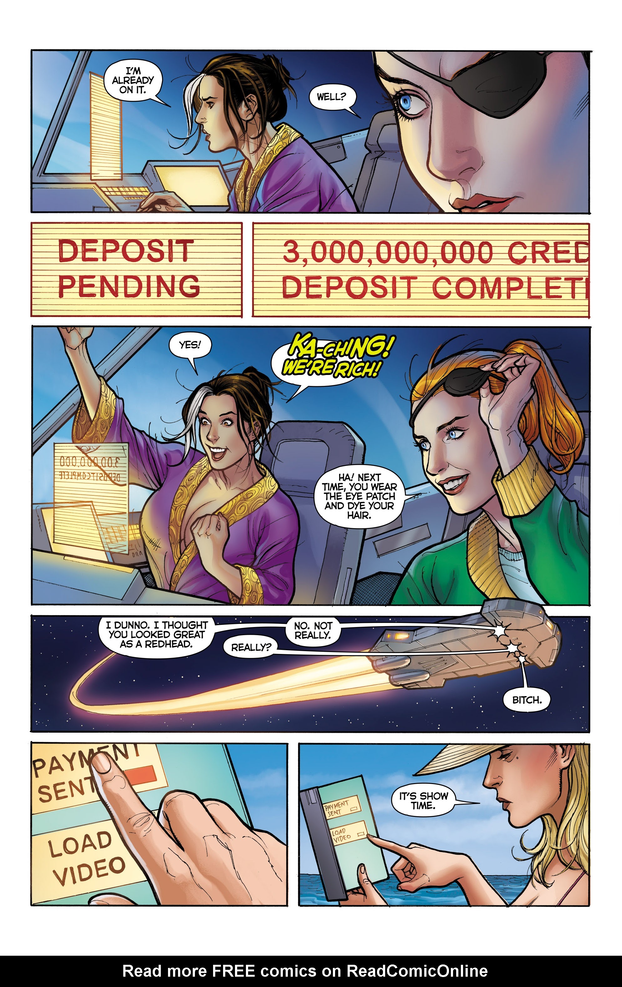 Read online Fight Girls comic -  Issue #5 - 19
