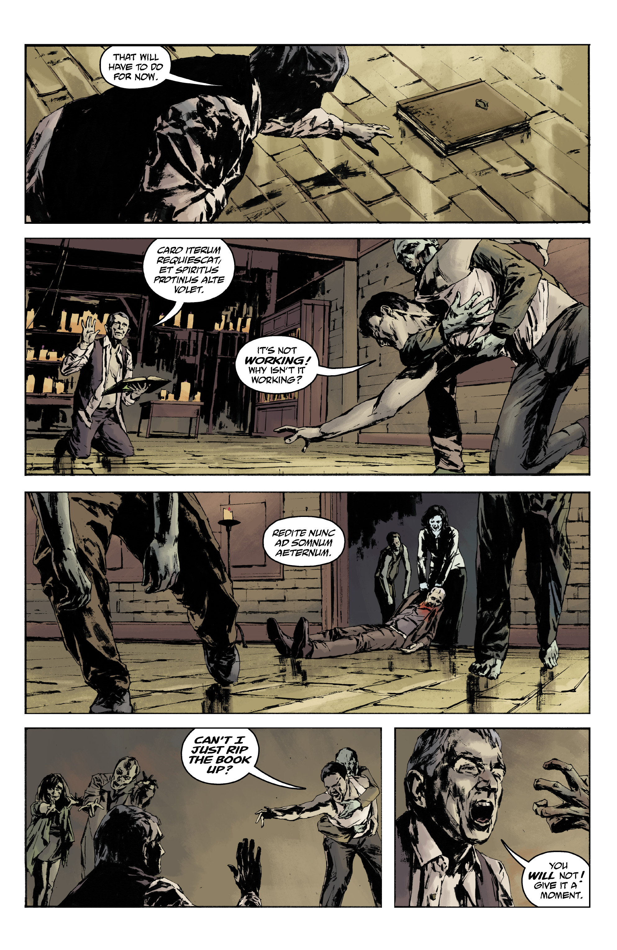 Read online Joe Golem comic -  Issue #5 - 10
