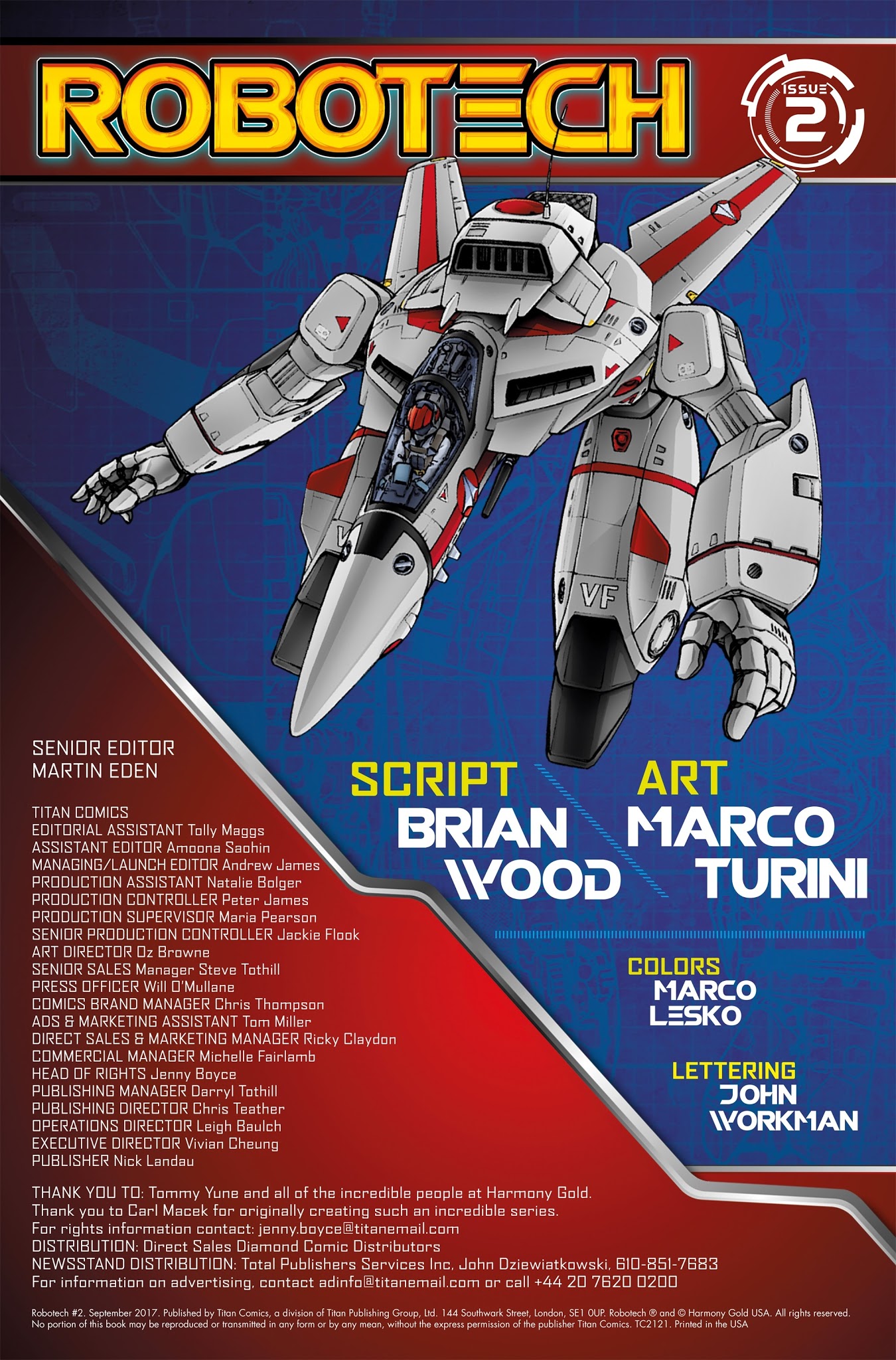 Read online Robotech (2017) comic -  Issue #2 - 2