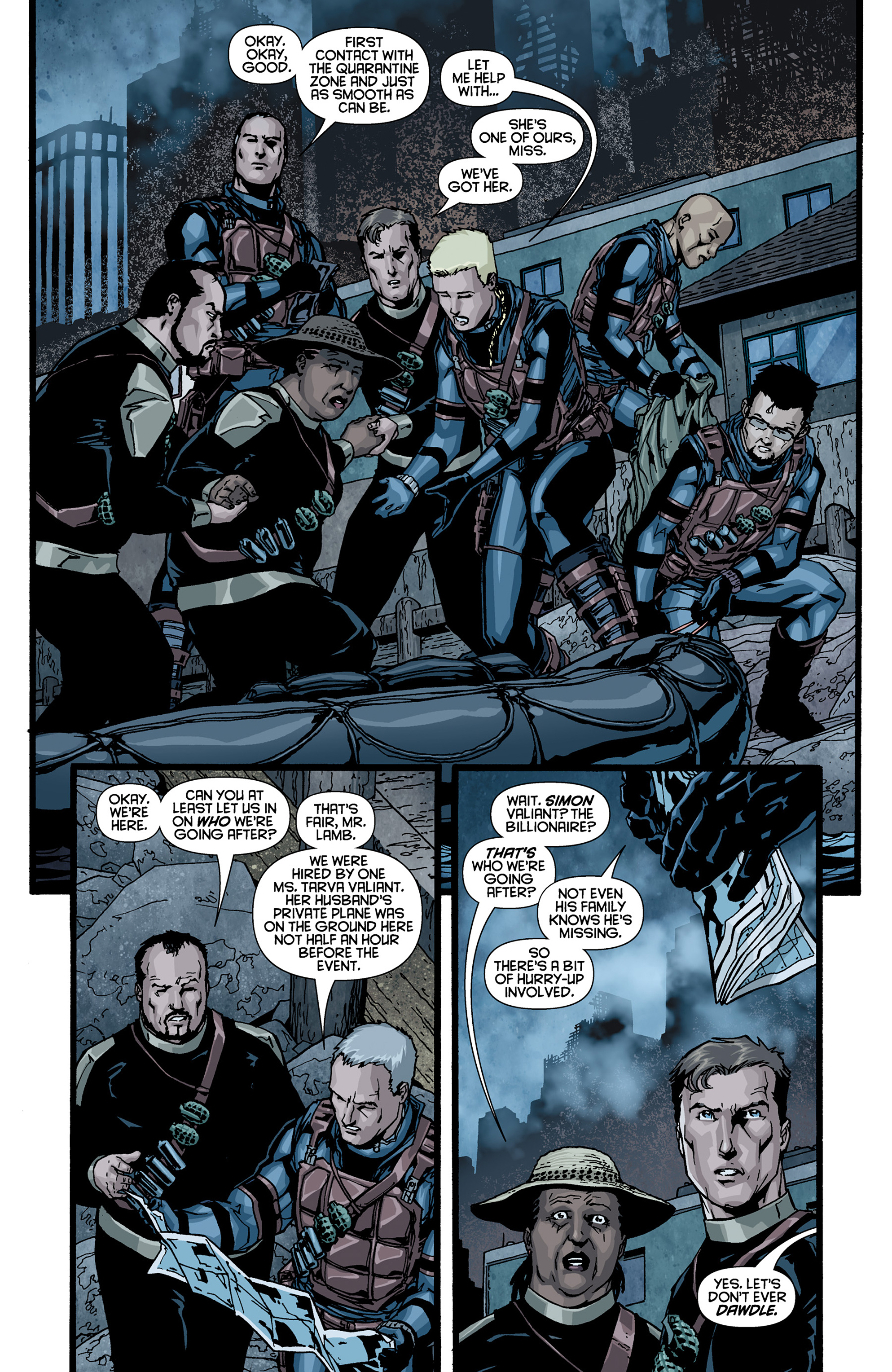 Read online Leaving Megalopolis: Surviving Megalopolis comic -  Issue #2 - 18