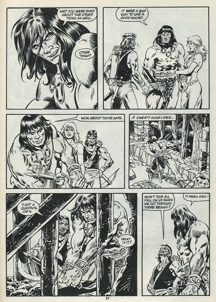 The Savage Sword Of Conan issue 182 - Page 29