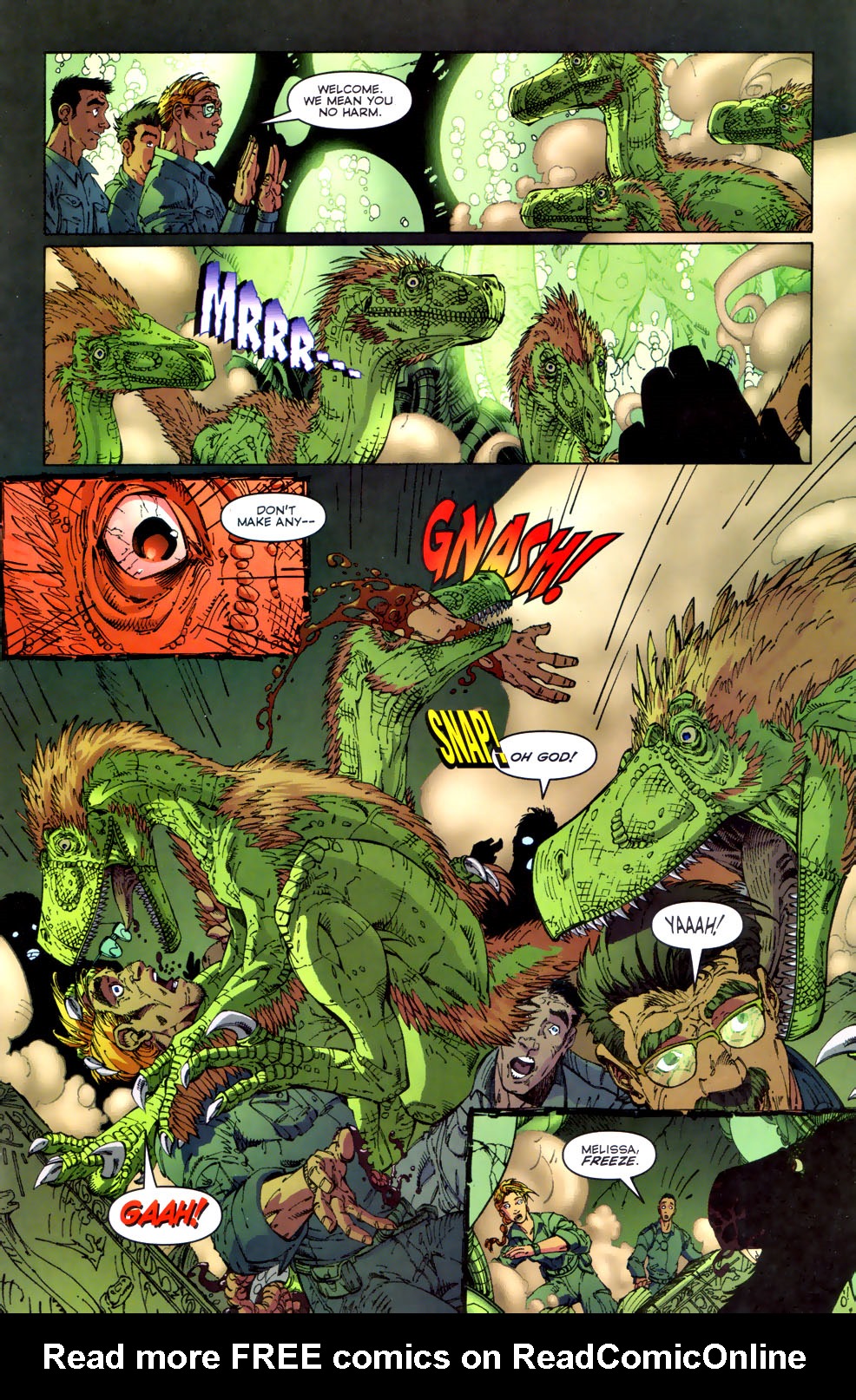 Read online Extinction Event comic -  Issue #2 - 12