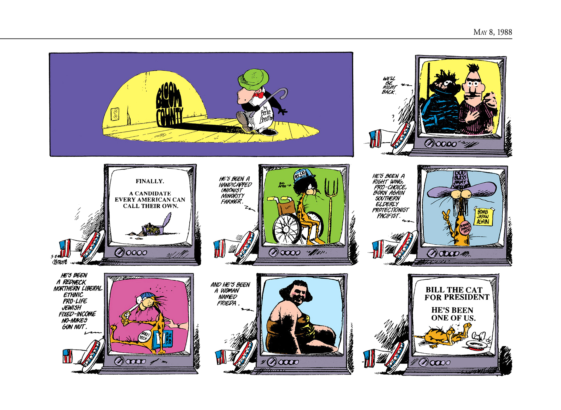 Read online The Bloom County Digital Library comic -  Issue # TPB 8 (Part 2) - 35
