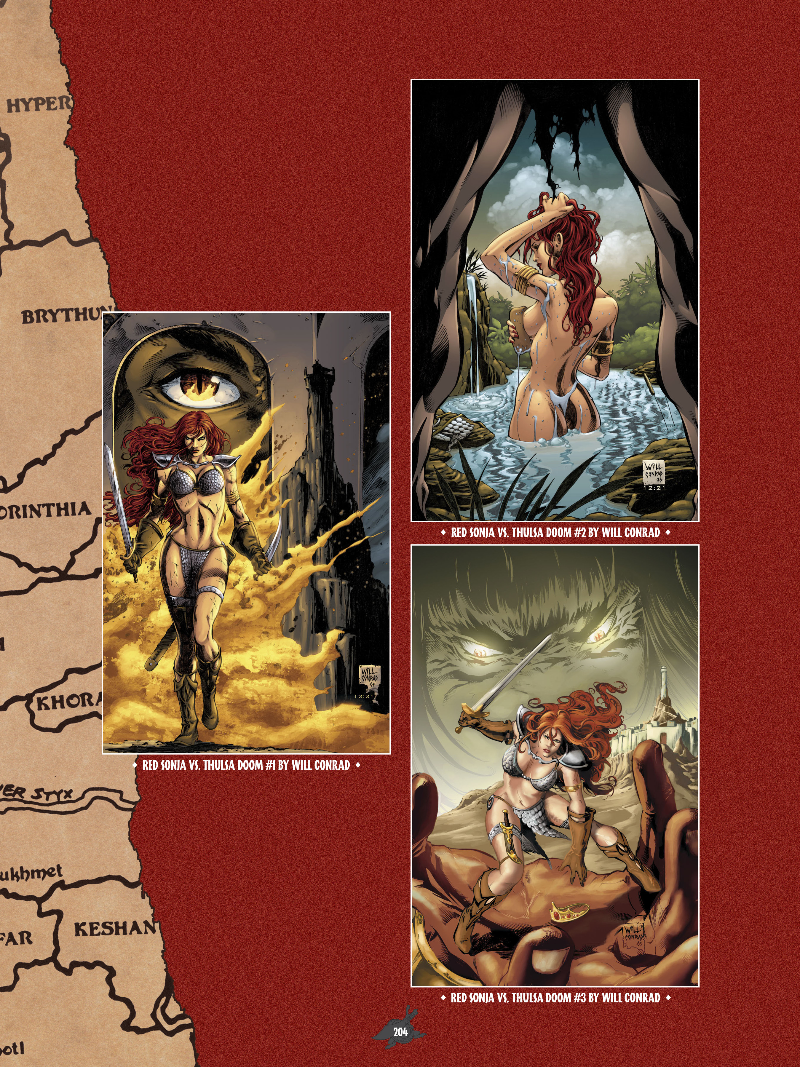 Read online The Art of Red Sonja comic -  Issue # TPB 1 (Part 2) - 96