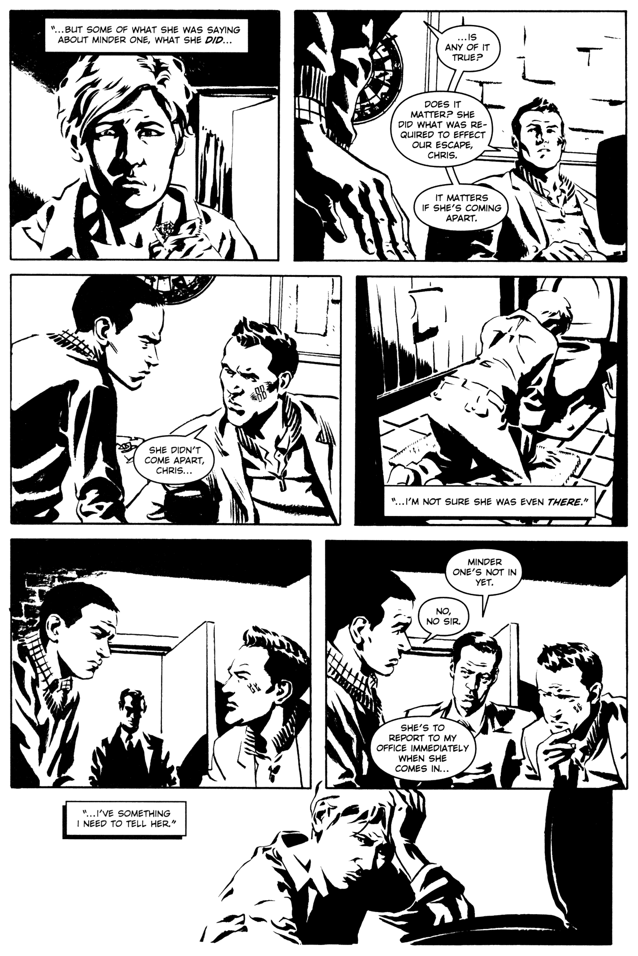 Read online Queen & Country comic -  Issue #32 - 25