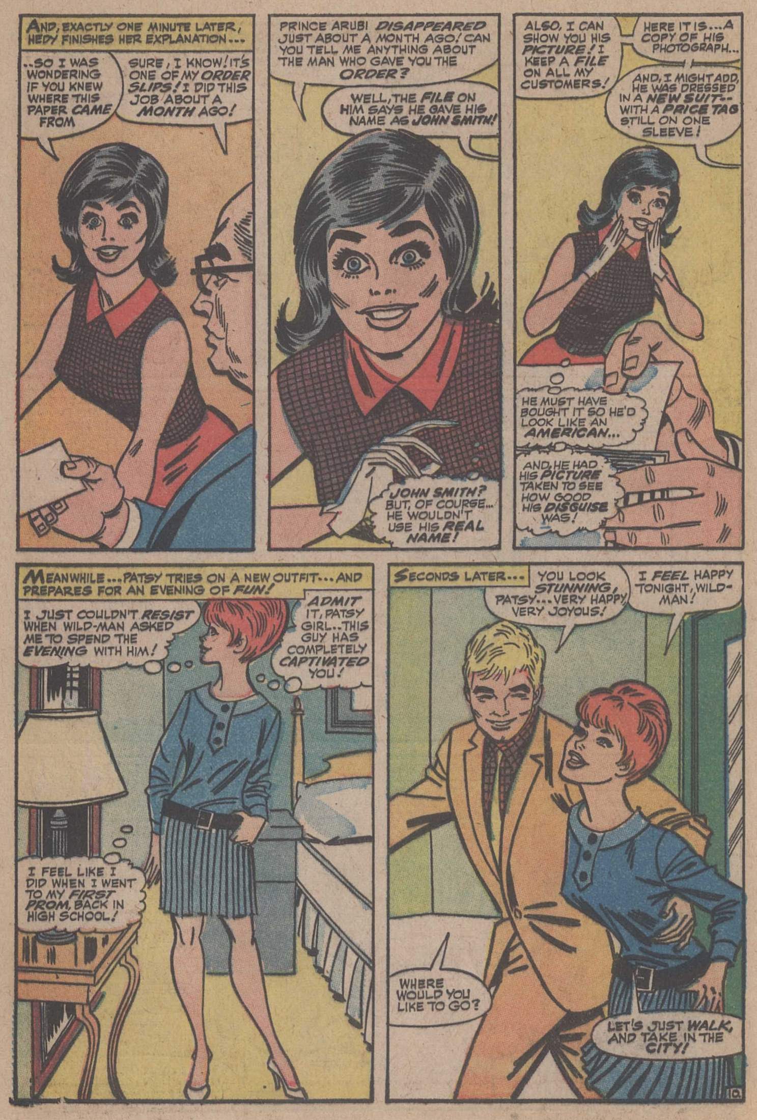Read online Patsy and Hedy comic -  Issue #110 - 16