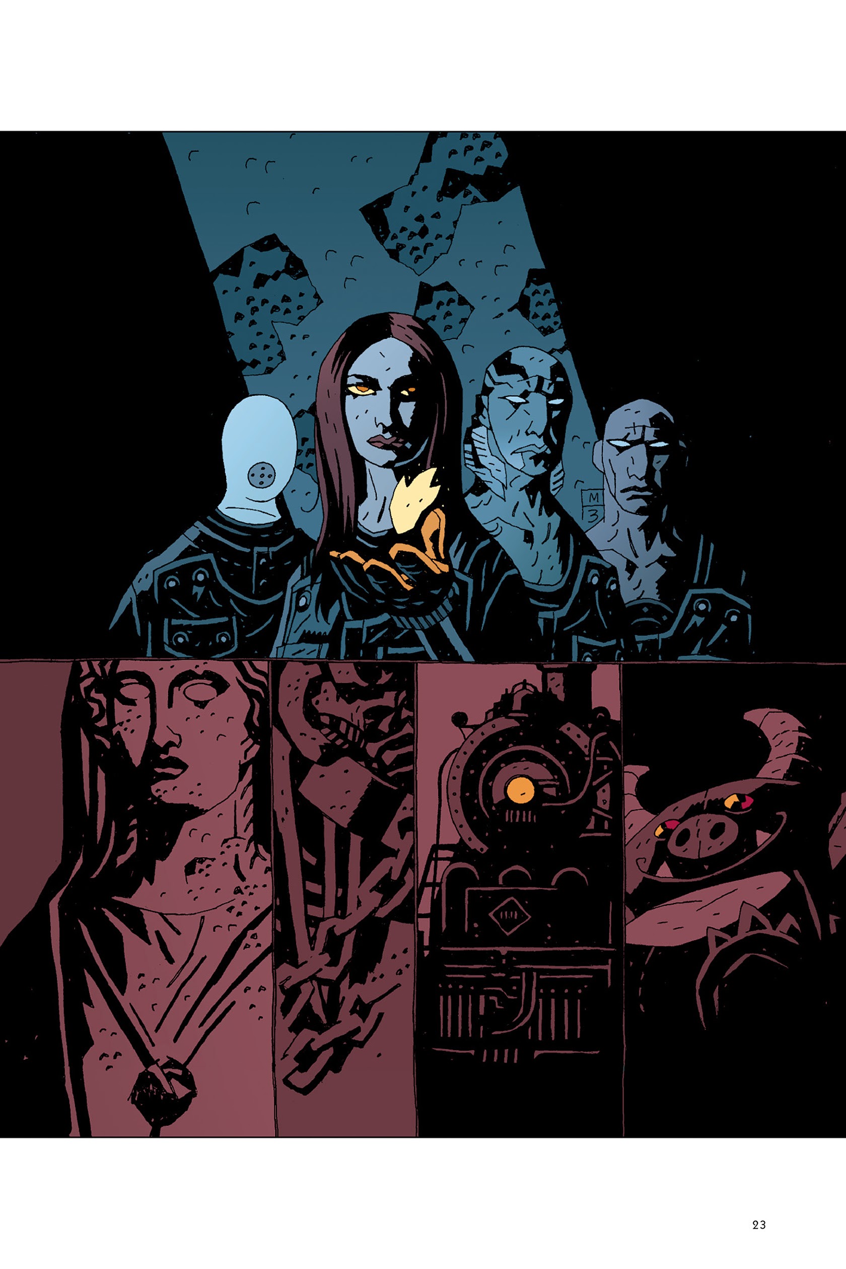 Read online Hellboy: The First 20 Years comic -  Issue # TPB - 23