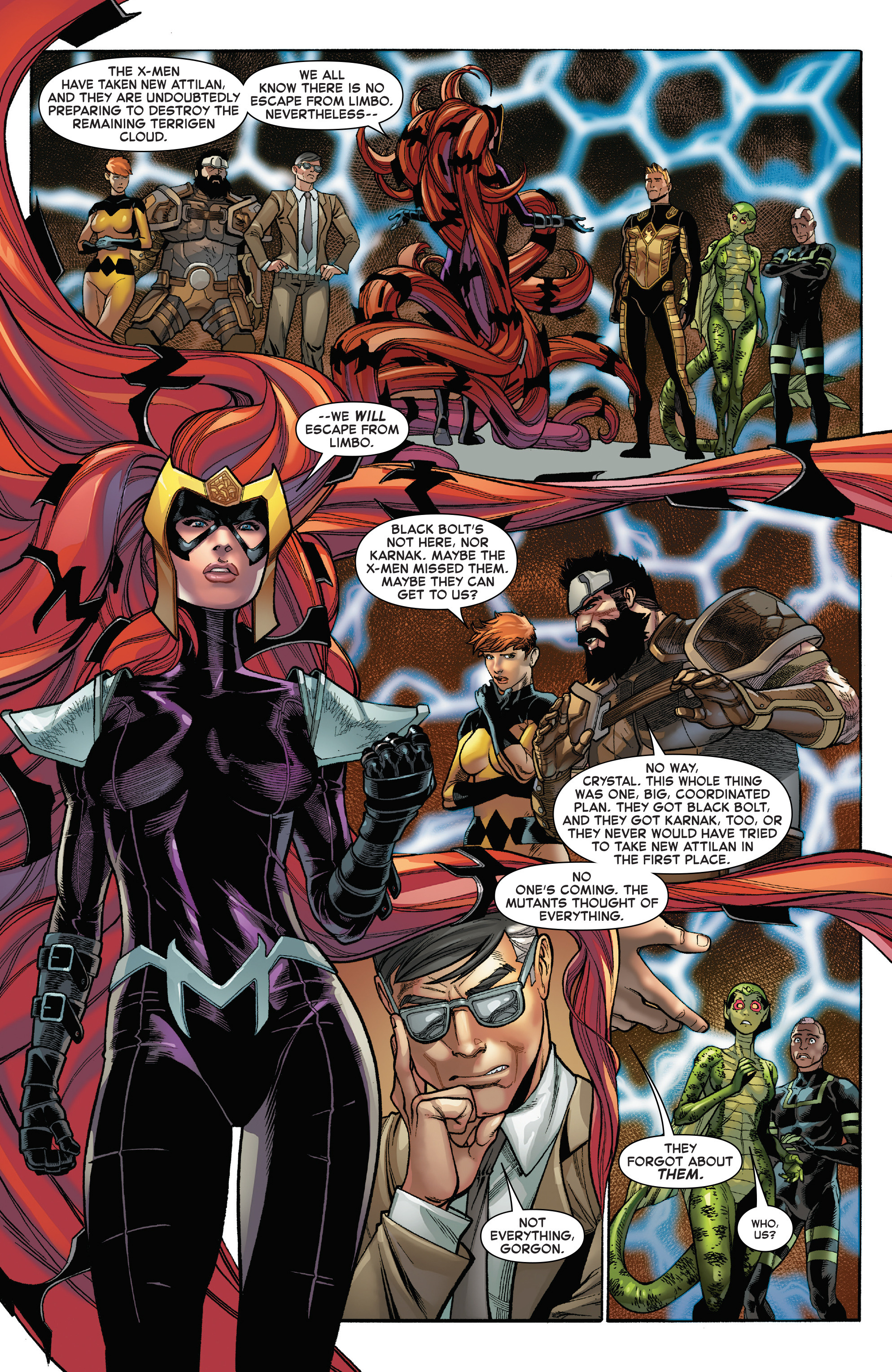 Read online Inhumans Vs. X-Men comic -  Issue #3 - 11