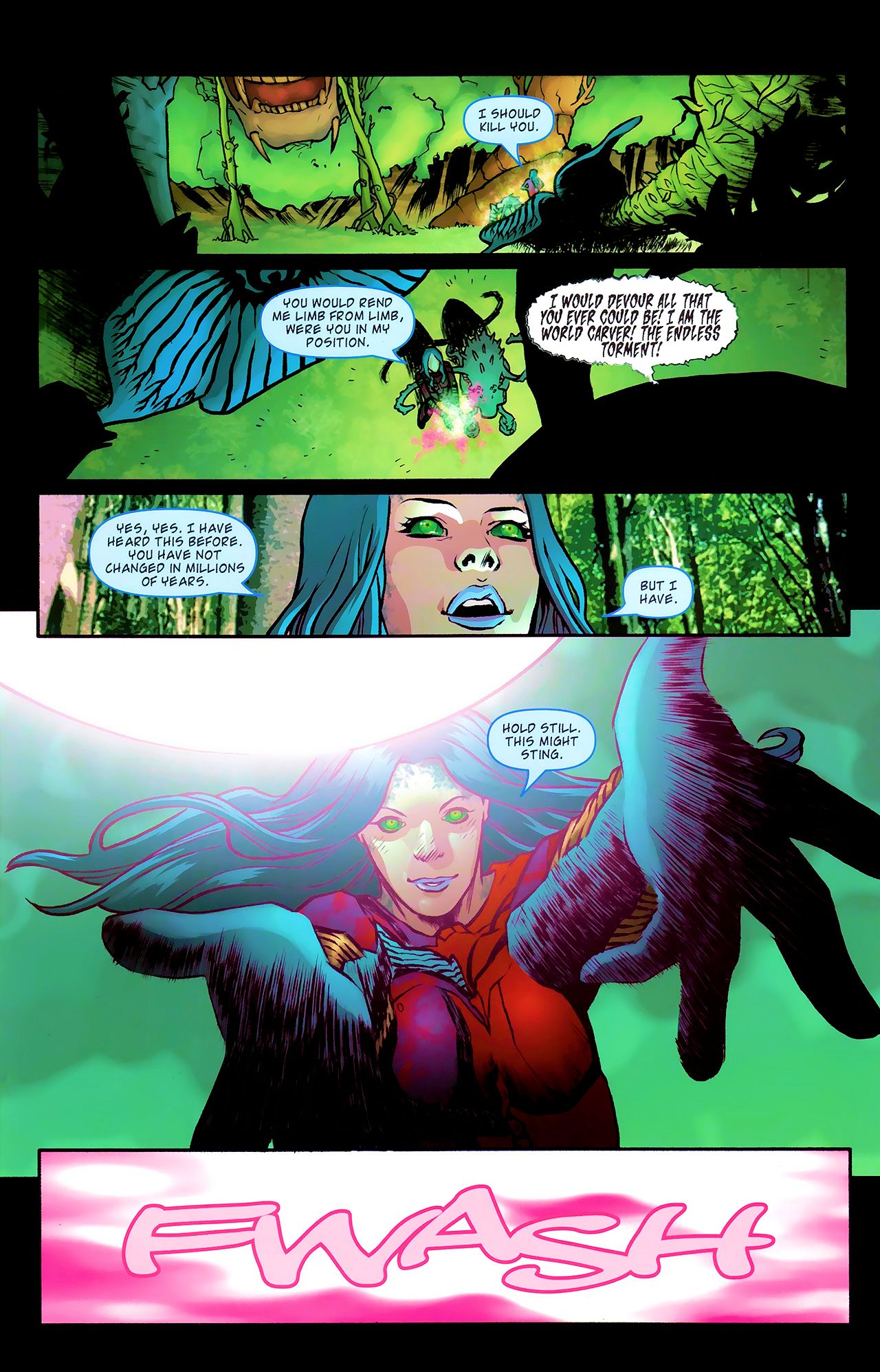 Read online Angel: Illyria: Haunted comic -  Issue #4 - 19