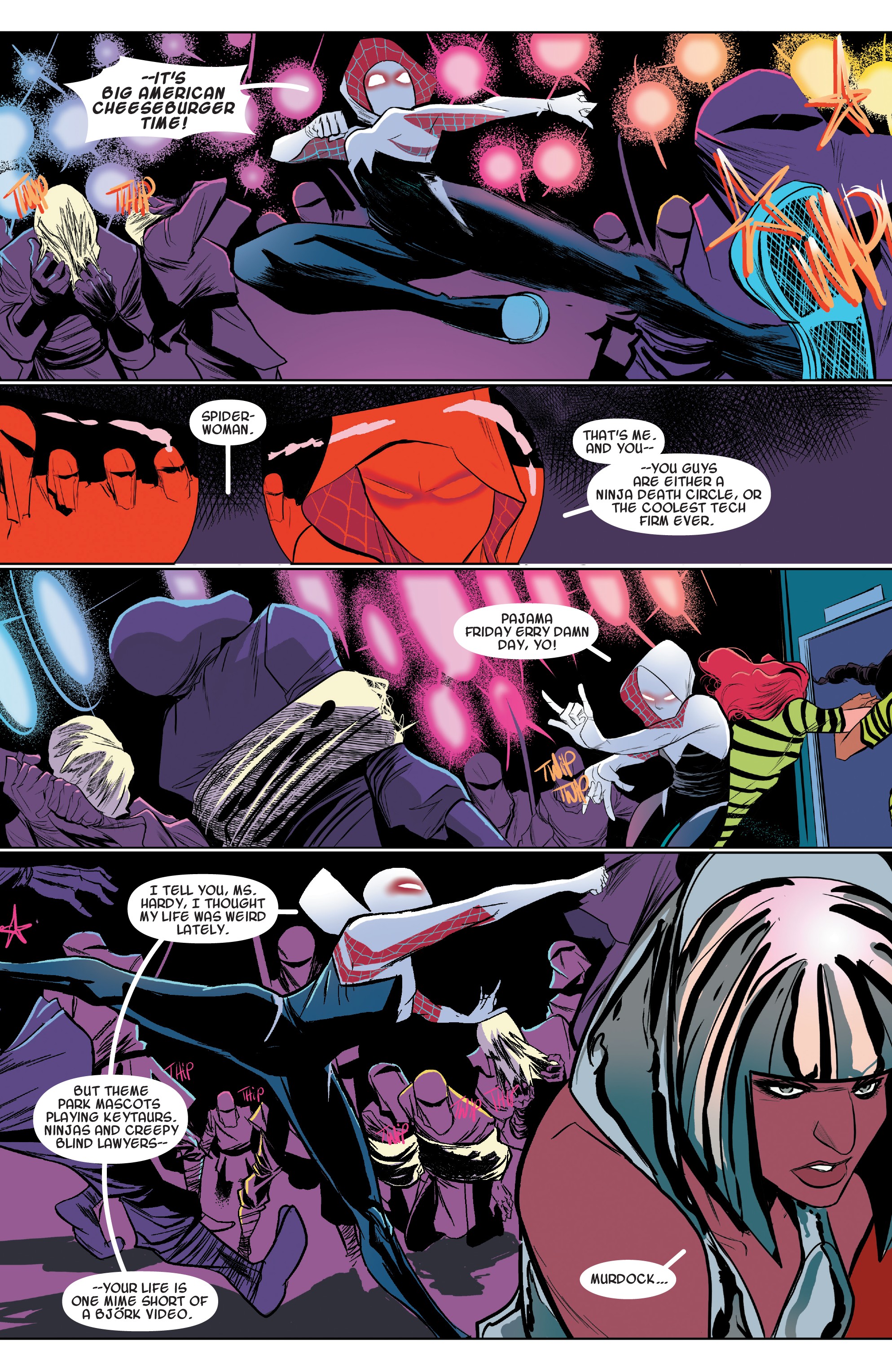 Read online Spider-Man: Spider-Verse - Spider-Gwen comic -  Issue # TPB - 37