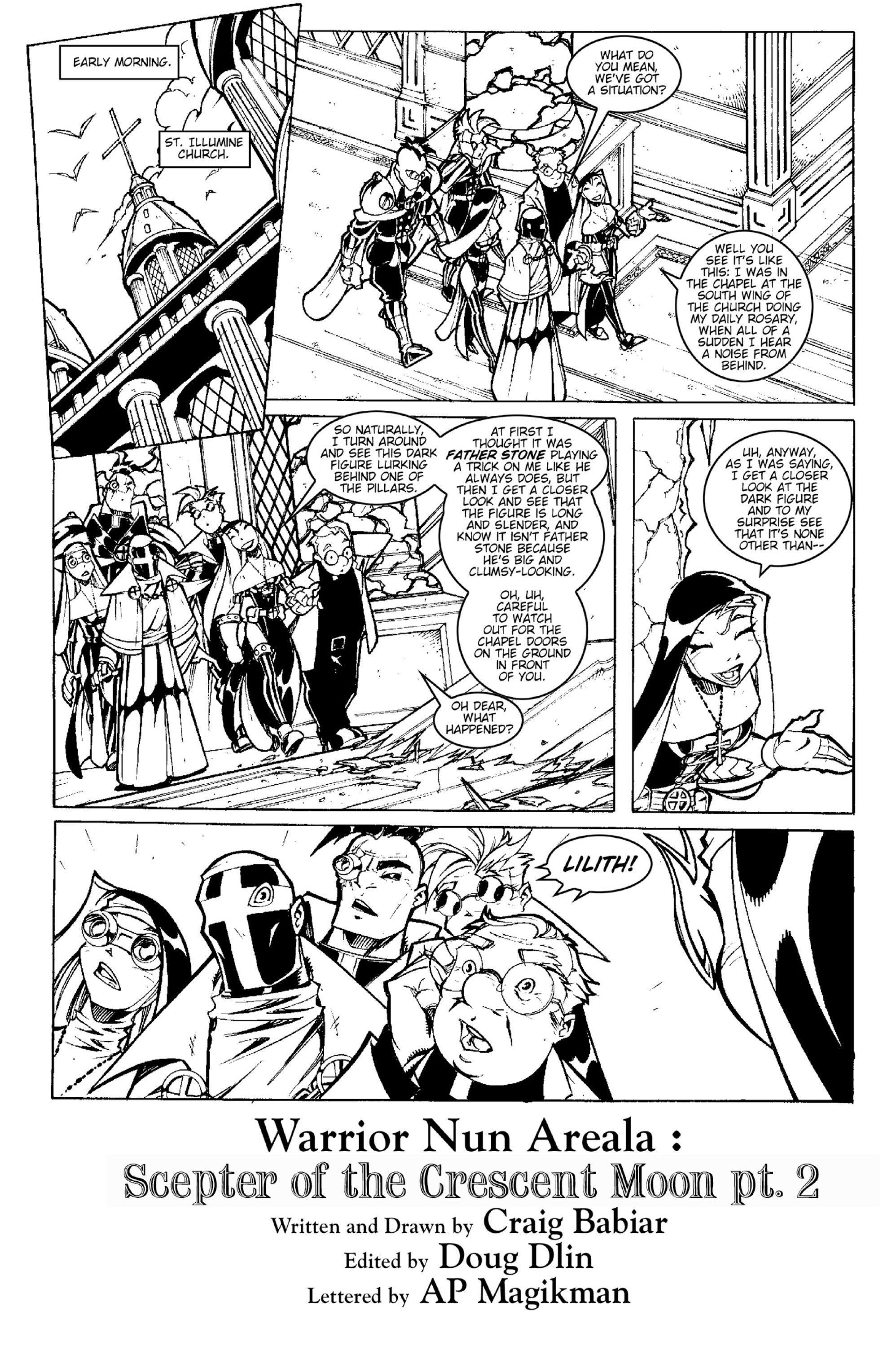 Read online Warrior Nun Areala: Armor of God comic -  Issue # TPB - 84