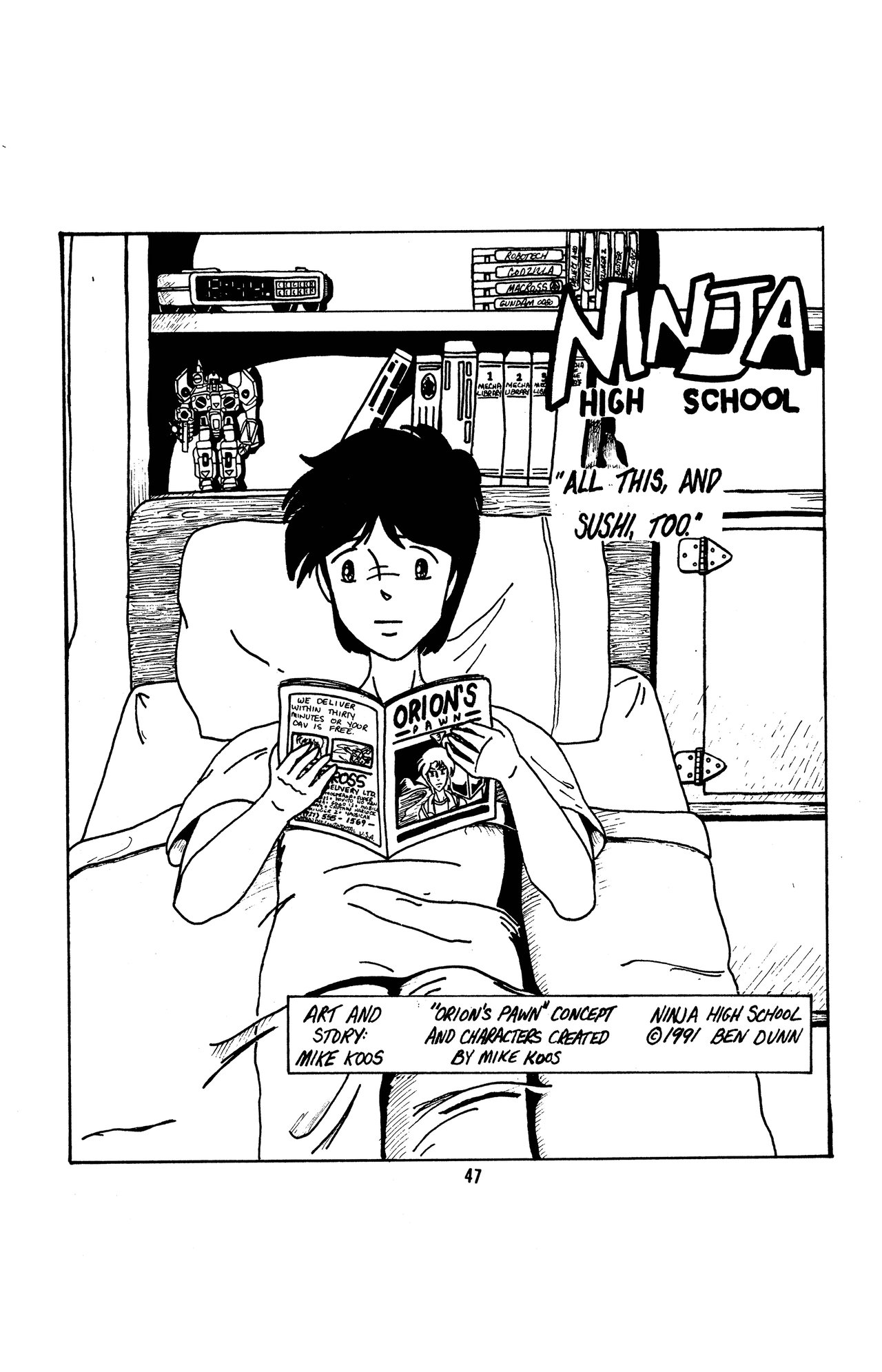 Read online Girls of Ninja High School comic -  Issue #1 - 48