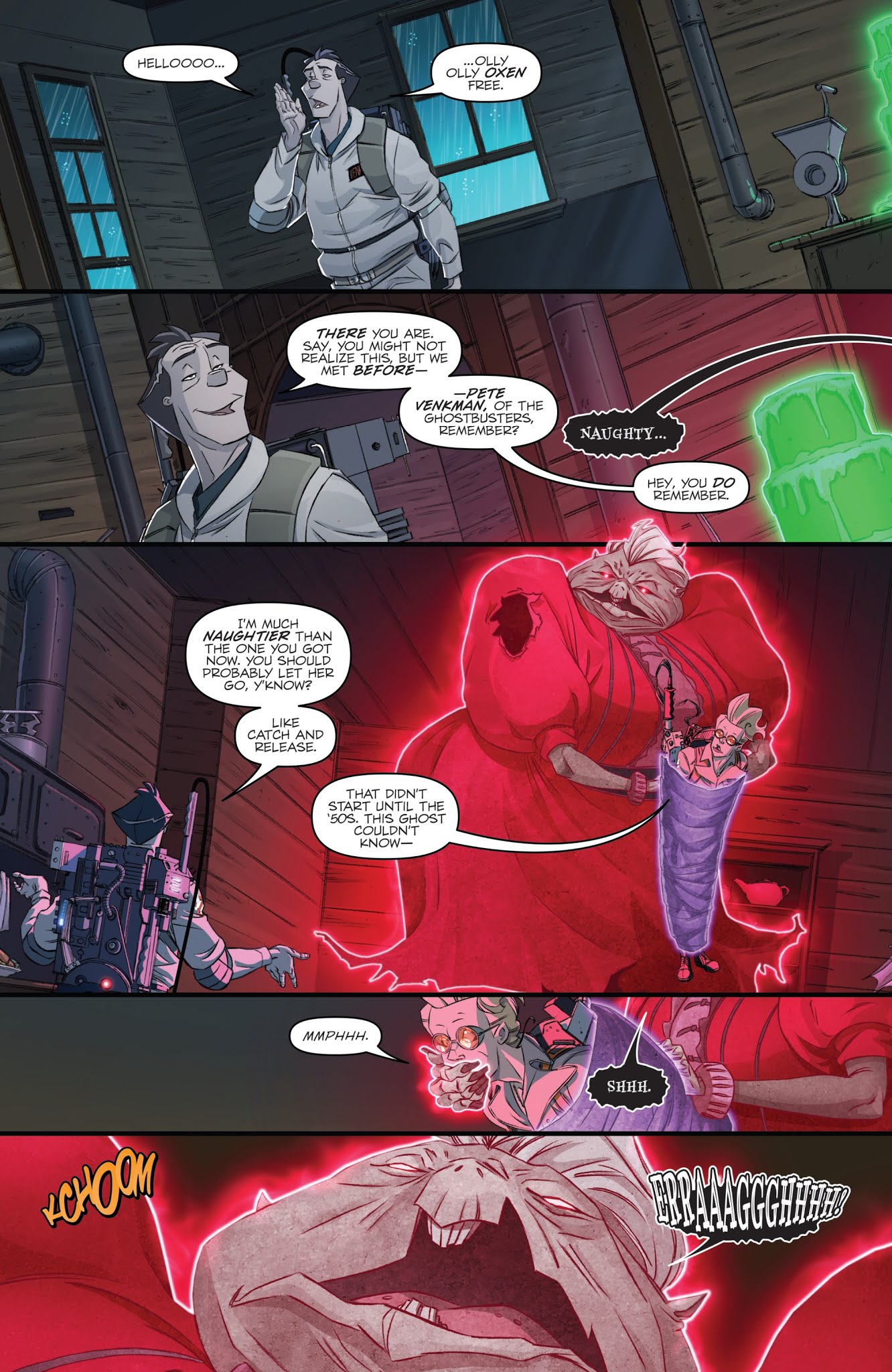 Read online Ghostbusters: Crossing Over comic -  Issue #6 - 14