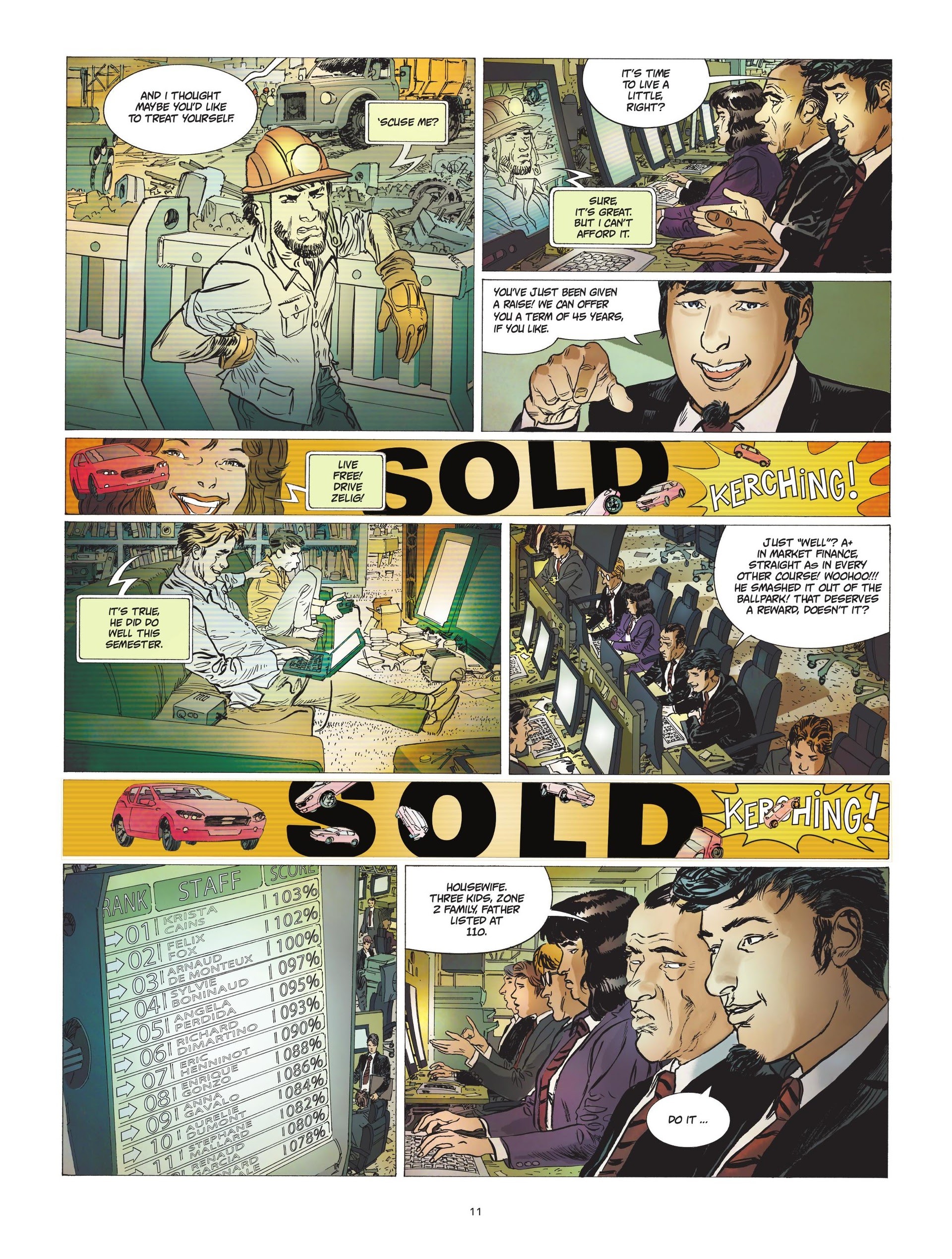 Read online HSE - Human Stock Exchange comic -  Issue #1 - 13