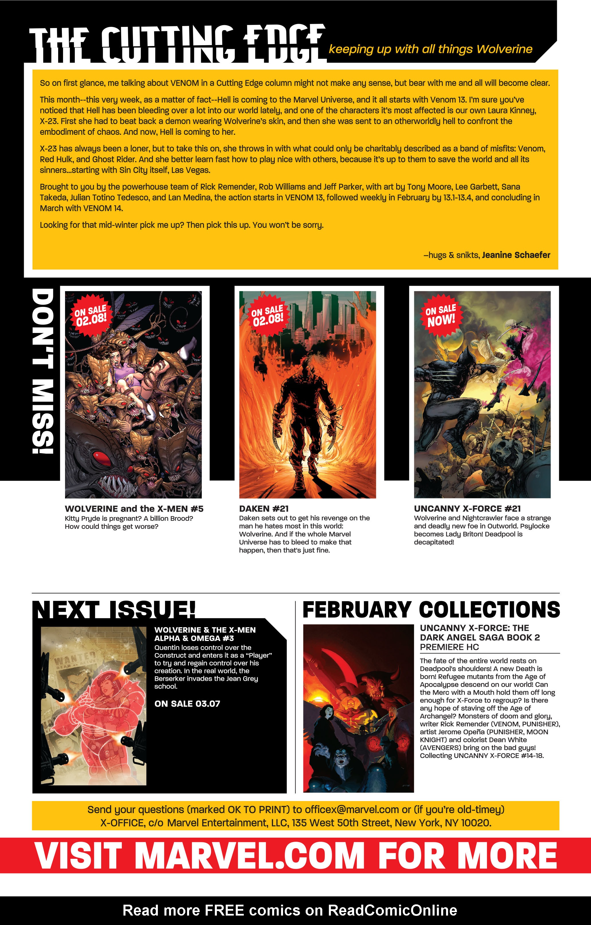 Read online Wolverine and the X-Men: Alpha & Omega comic -  Issue # _TPB - 48