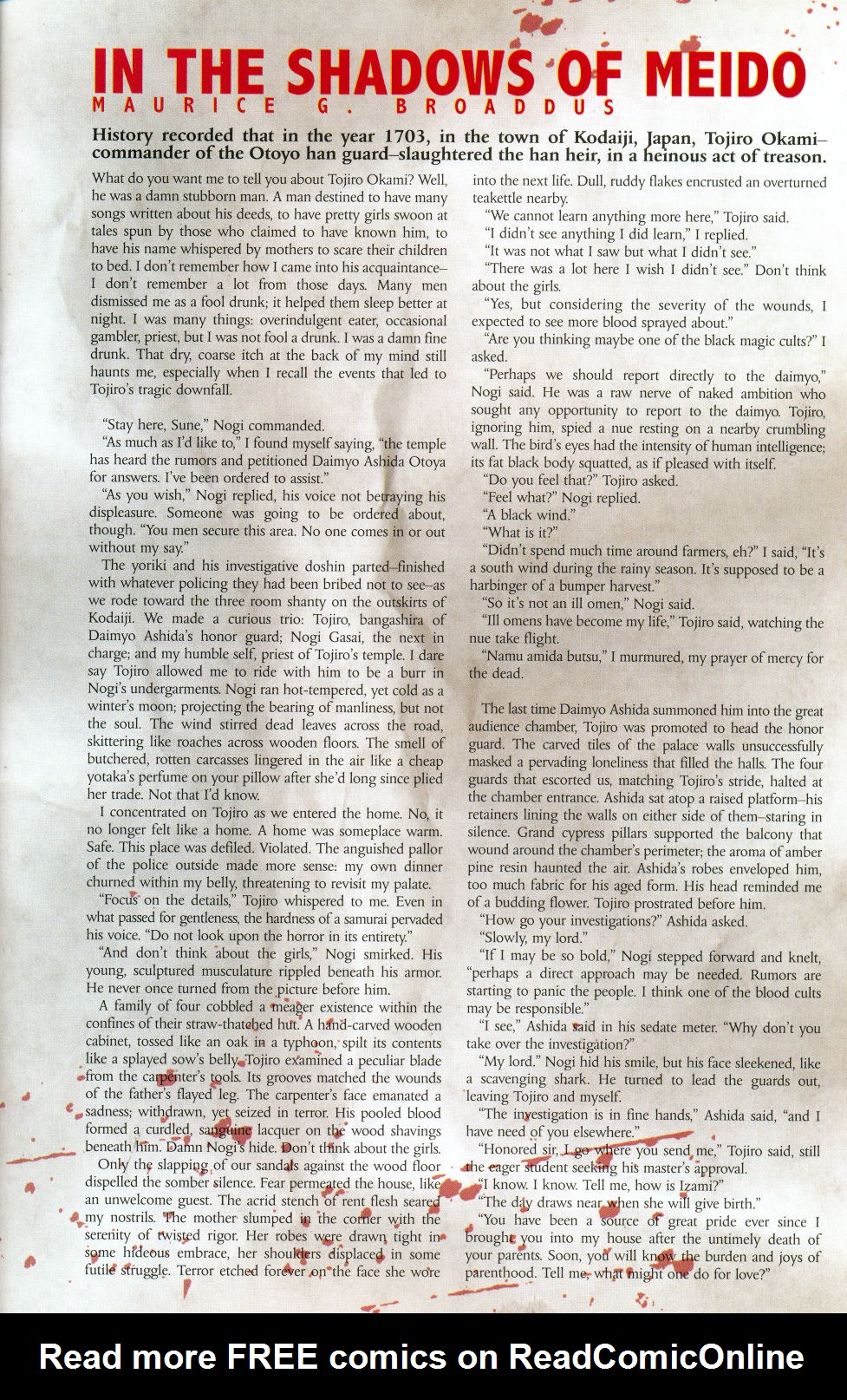 Read online Masters of Horror comic -  Issue #1 - 25