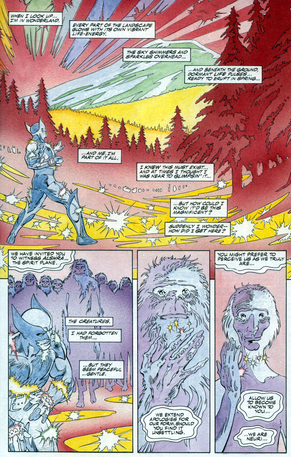 Read online Marvel Graphic Novel comic -  Issue #65 - Wolverine - Bloodlust - 19