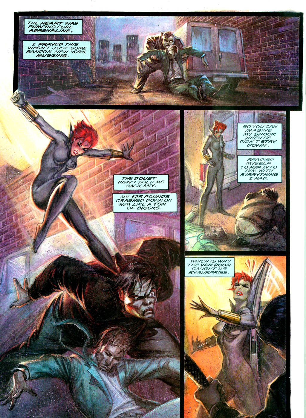 Read online Marvel Graphic Novel comic -  Issue #75 - Daredevil Black Widow - Abattoir - 18