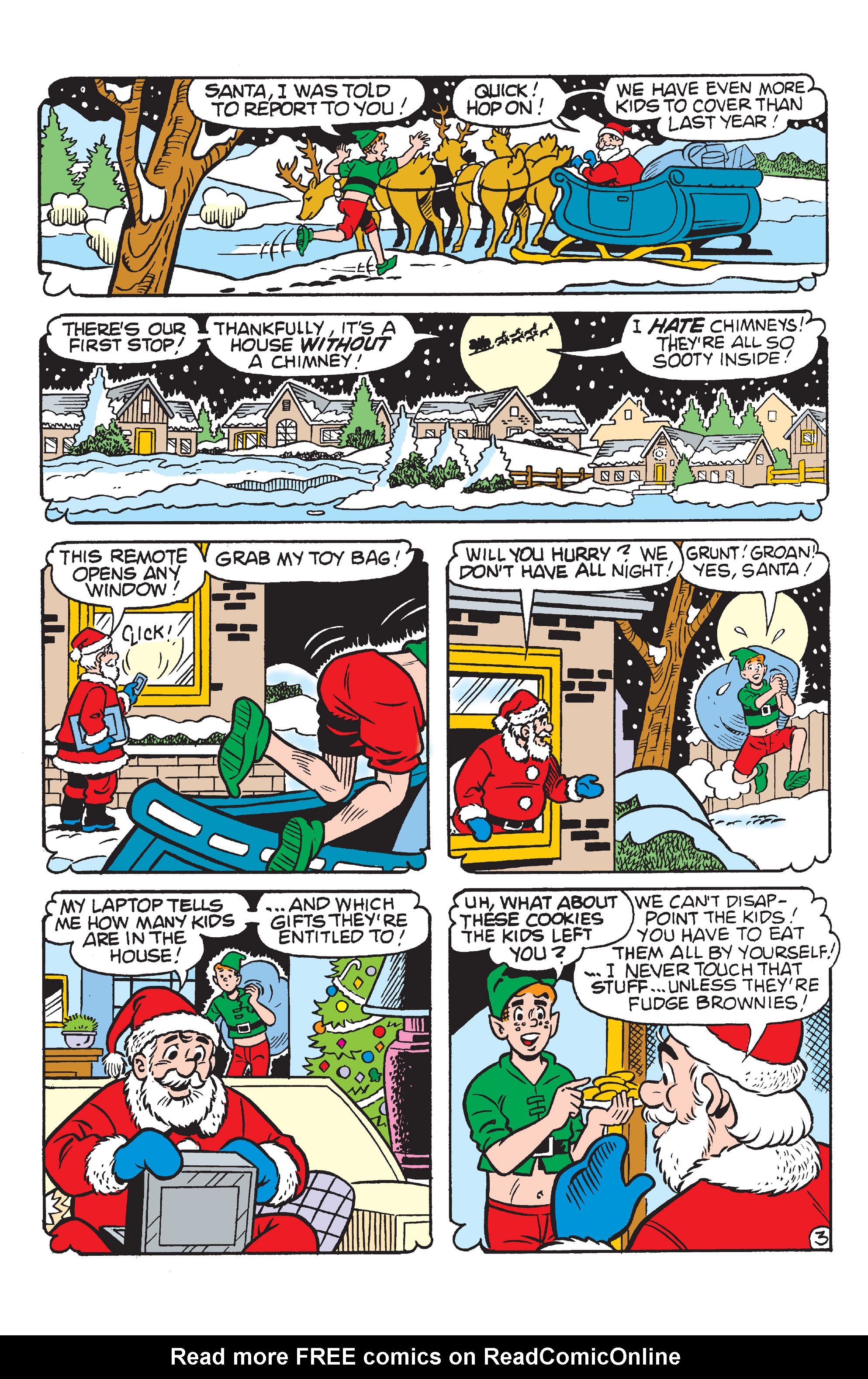 Read online Archie Meets Santa comic -  Issue # TPB - 78