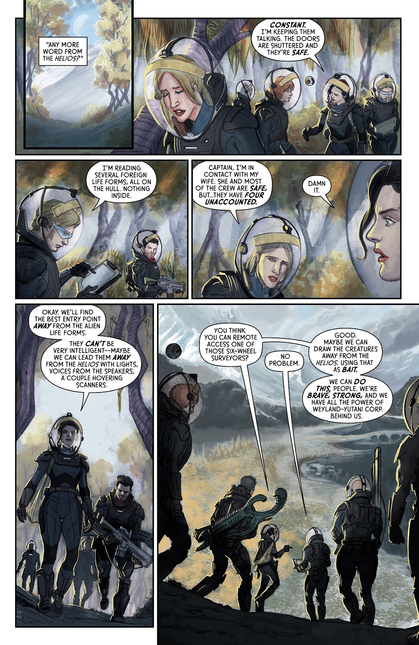 Read online Prometheus: Fire and Stone comic -  Issue #3 - 12