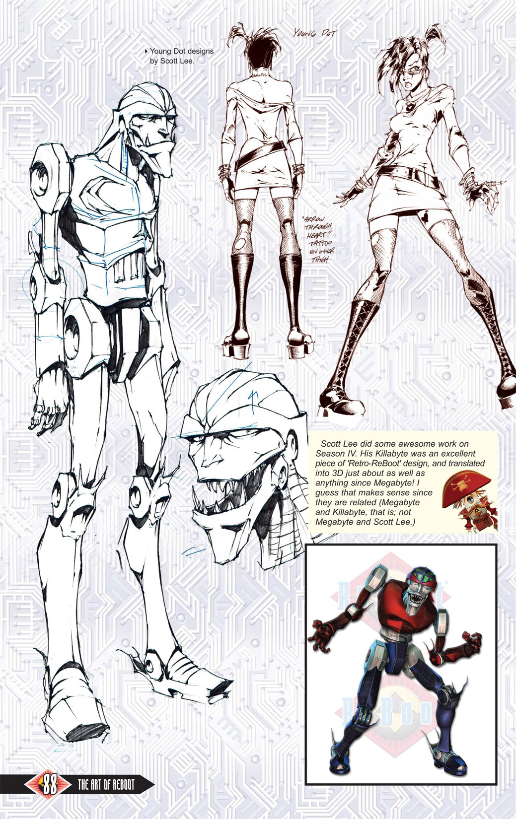 Read online The Art of Reboot comic -  Issue # TPB - 87