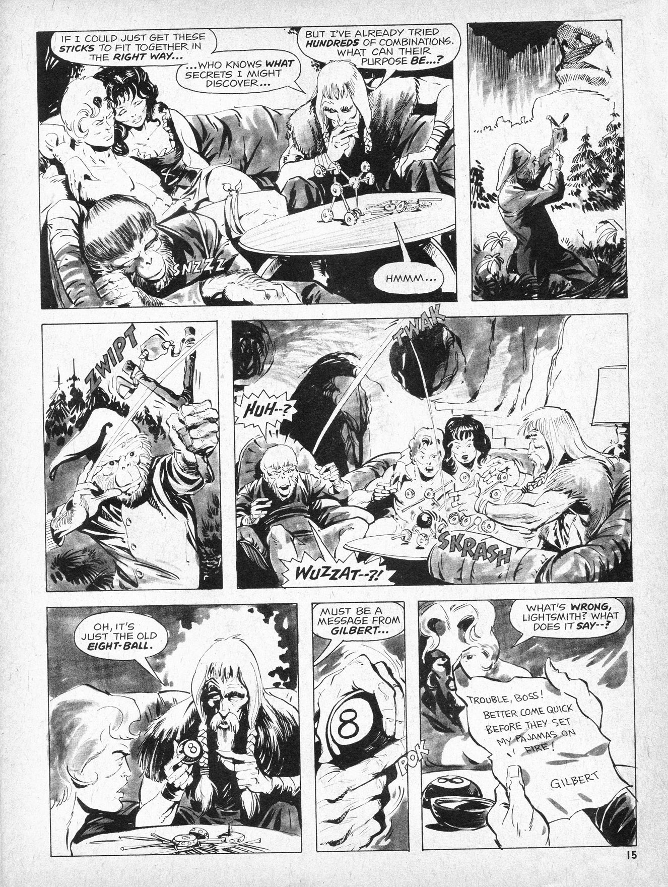 Read online Planet of the Apes comic -  Issue #14 - 15