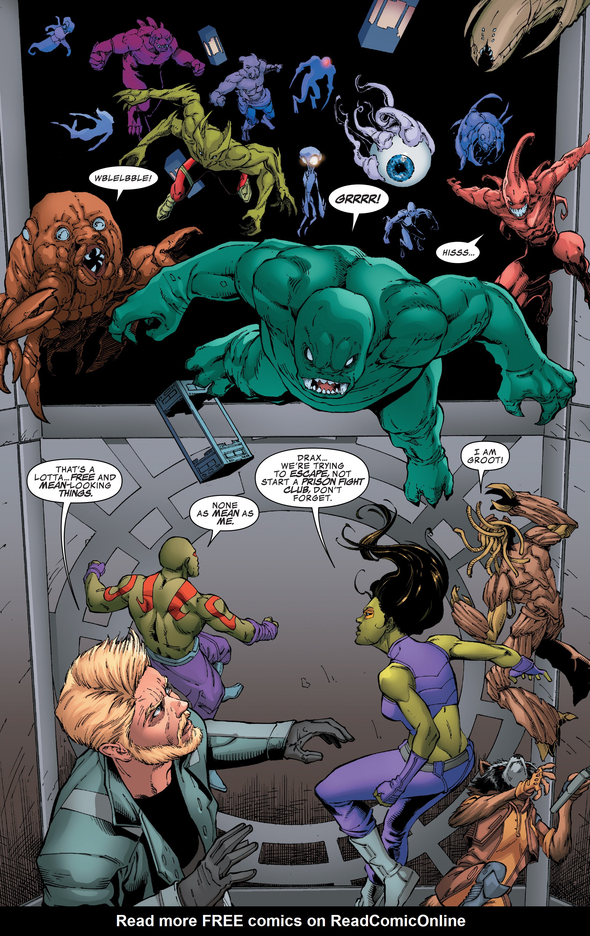 Read online Guardians of the Galaxy: Mission Breakout comic -  Issue # Full - 21