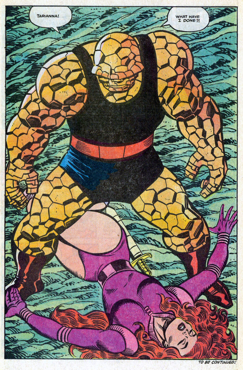 Read online The Thing comic -  Issue #17 - 24