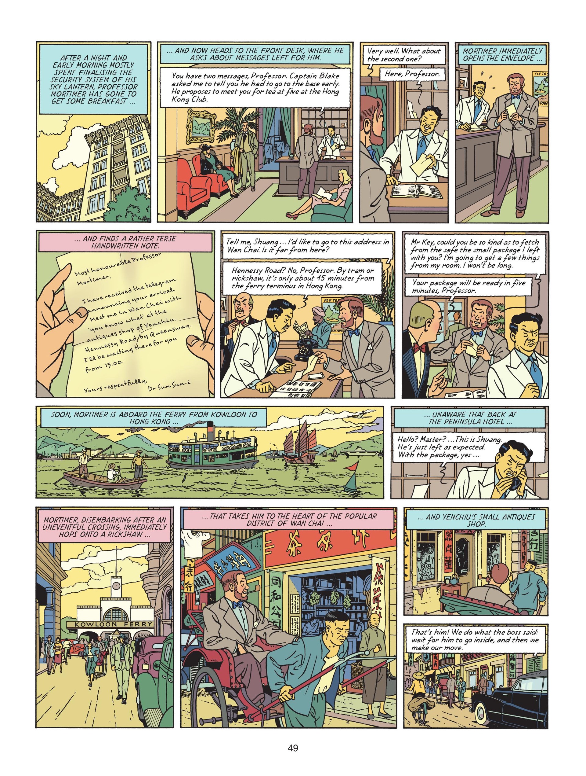 Read online Blake & Mortimer comic -  Issue #25 - 51