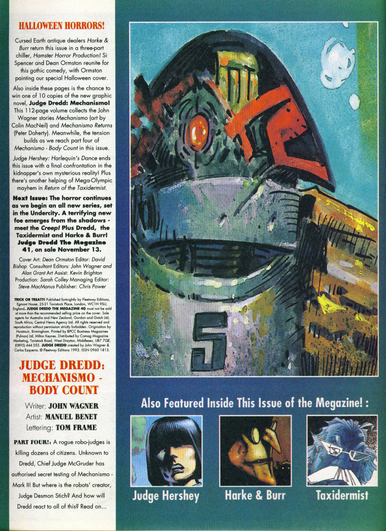 Read online Judge Dredd: The Megazine (vol. 2) comic -  Issue #40 - 3