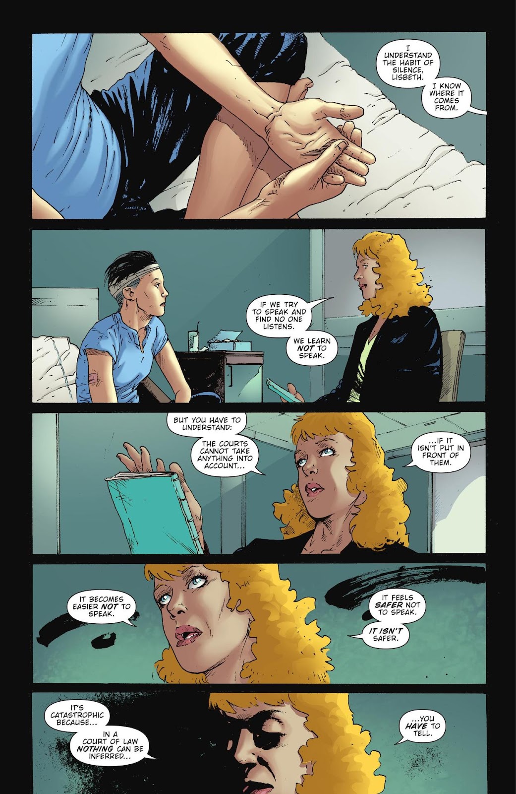 The Girl Who Kicked The Hornet's Nest (2015) issue TPB - Page 128