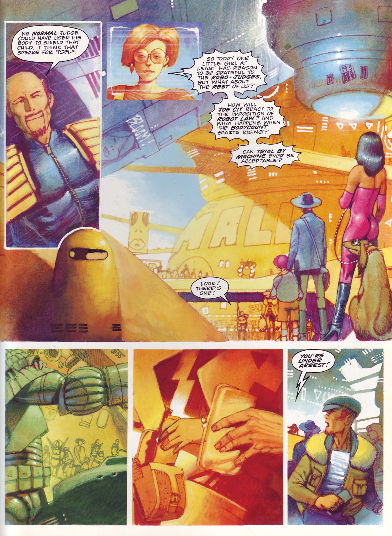 Read online Judge Dredd: Mechanismo comic -  Issue # TPB - 28