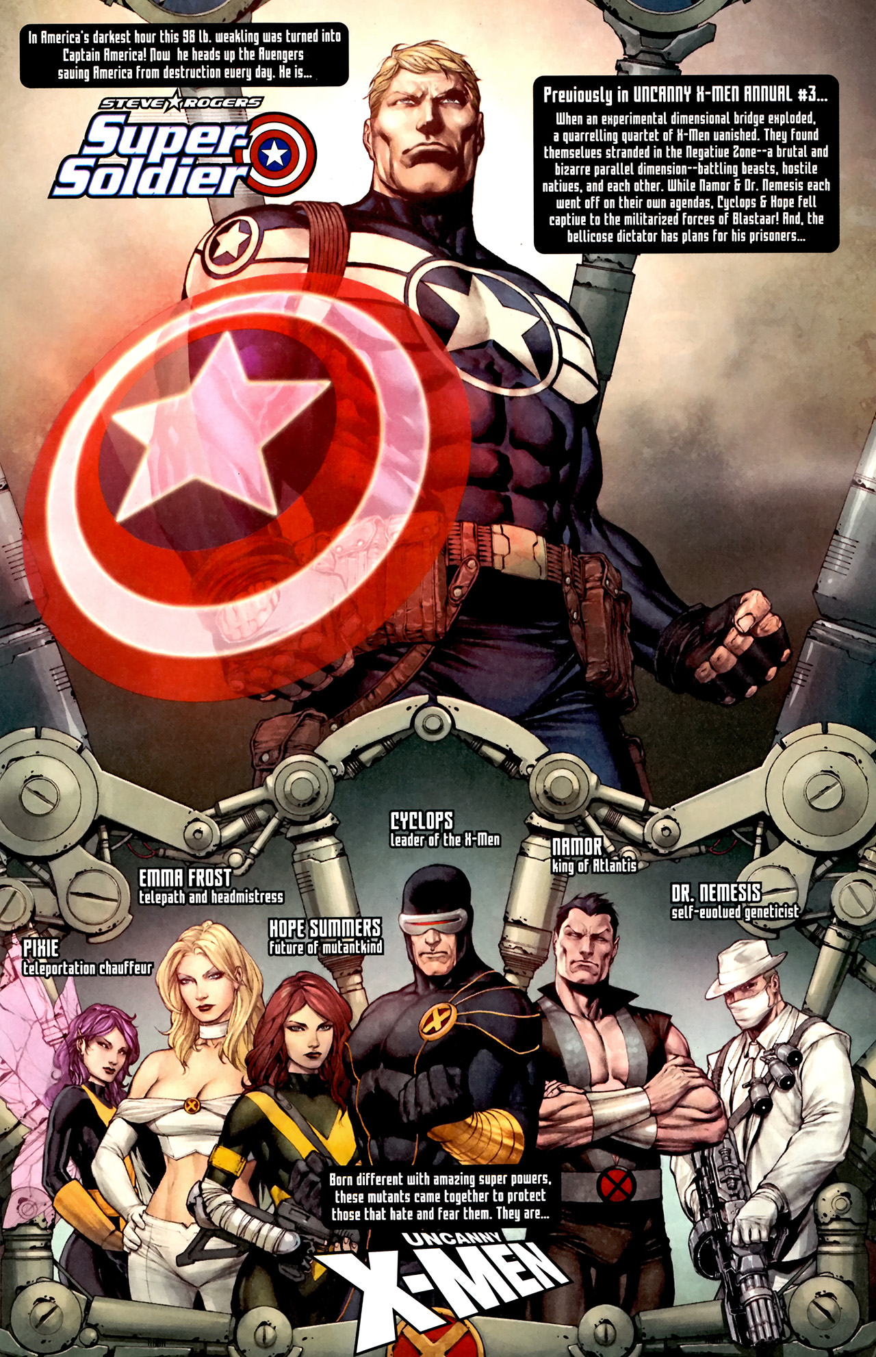 Read online Steve Rogers: Super-Soldier comic -  Issue # _Annual 1 - 2