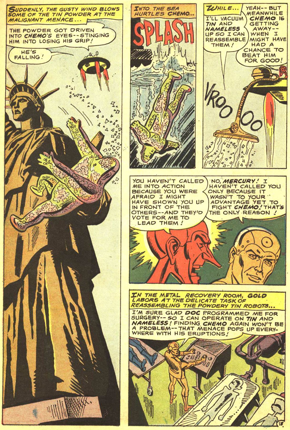 Read online Metal Men (1963) comic -  Issue #25 - 22
