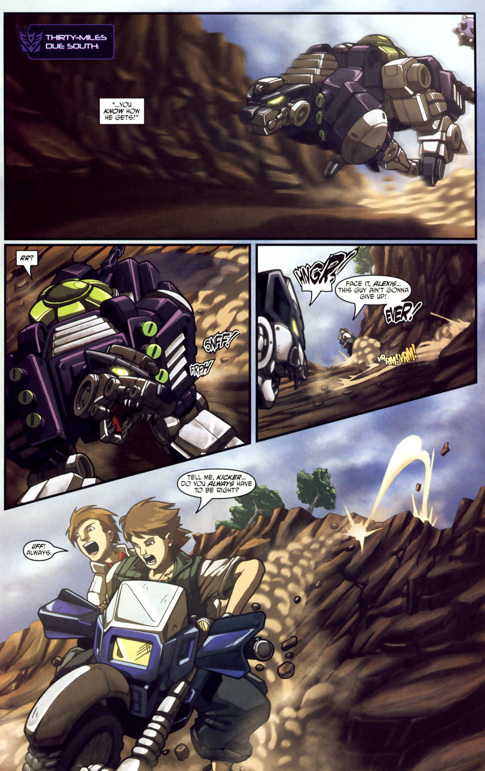 Read online Transformers Energon comic -  Issue #21 - 10
