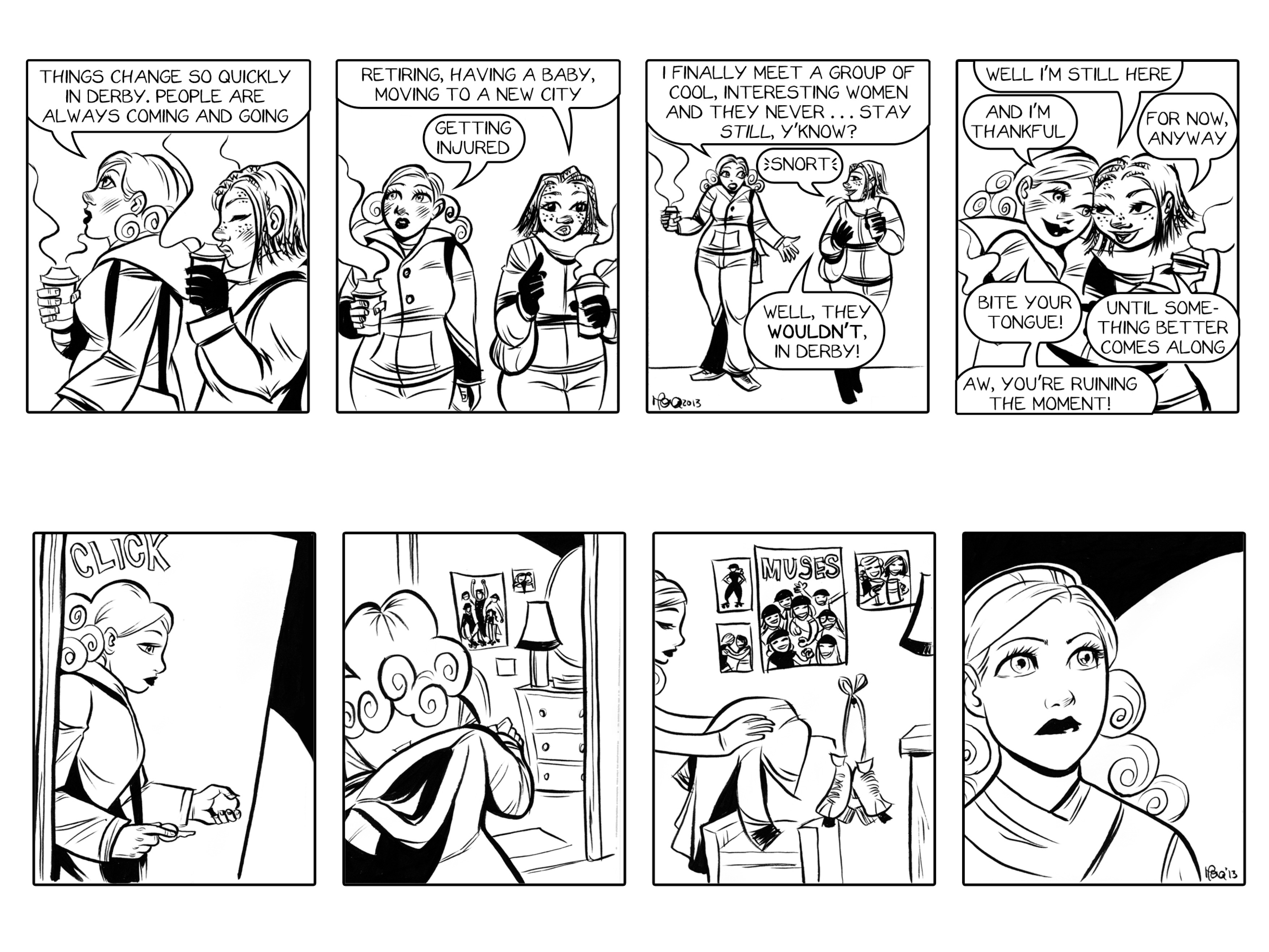 Read online Bonnie N. Collide, Nine to Five comic -  Issue #5 - 9