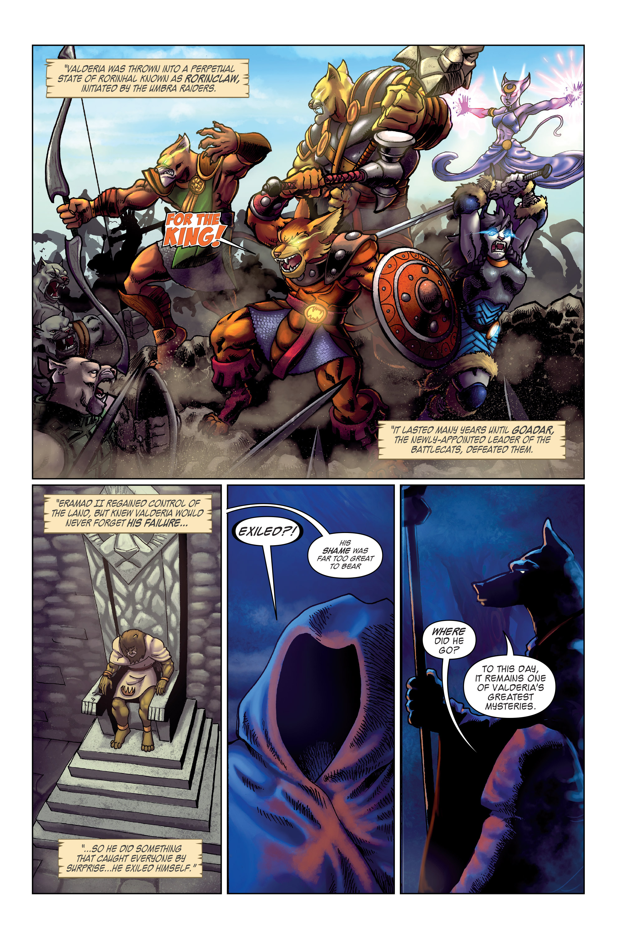 Read online Battlecats comic -  Issue # TPB (Part 2) - 3