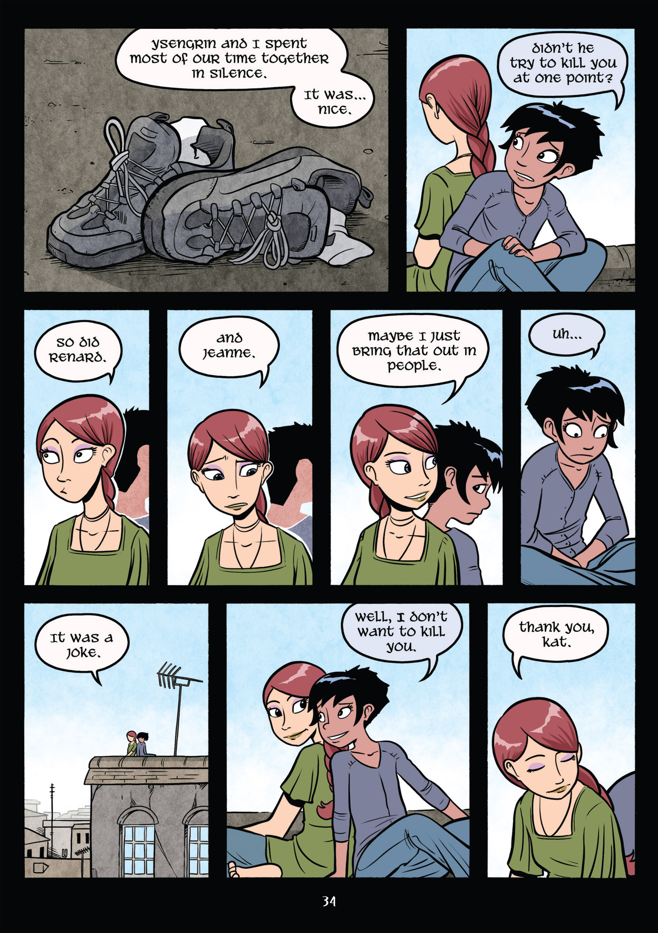 Read online Gunnerkrigg Court comic -  Issue # TPB 4 (Part 1) - 34