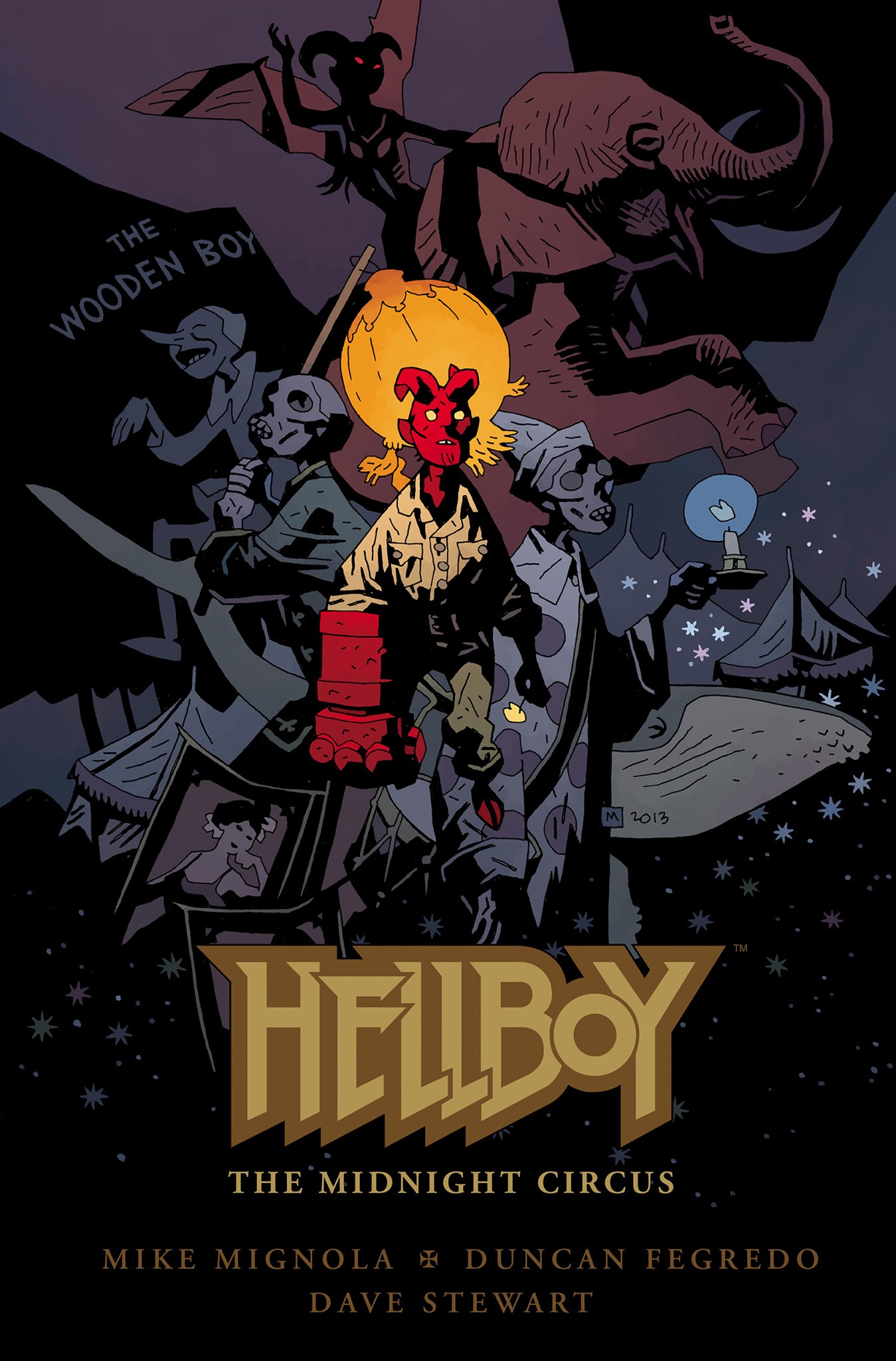 Read online Hellboy: The Midnight Circus comic -  Issue # TPB - 1