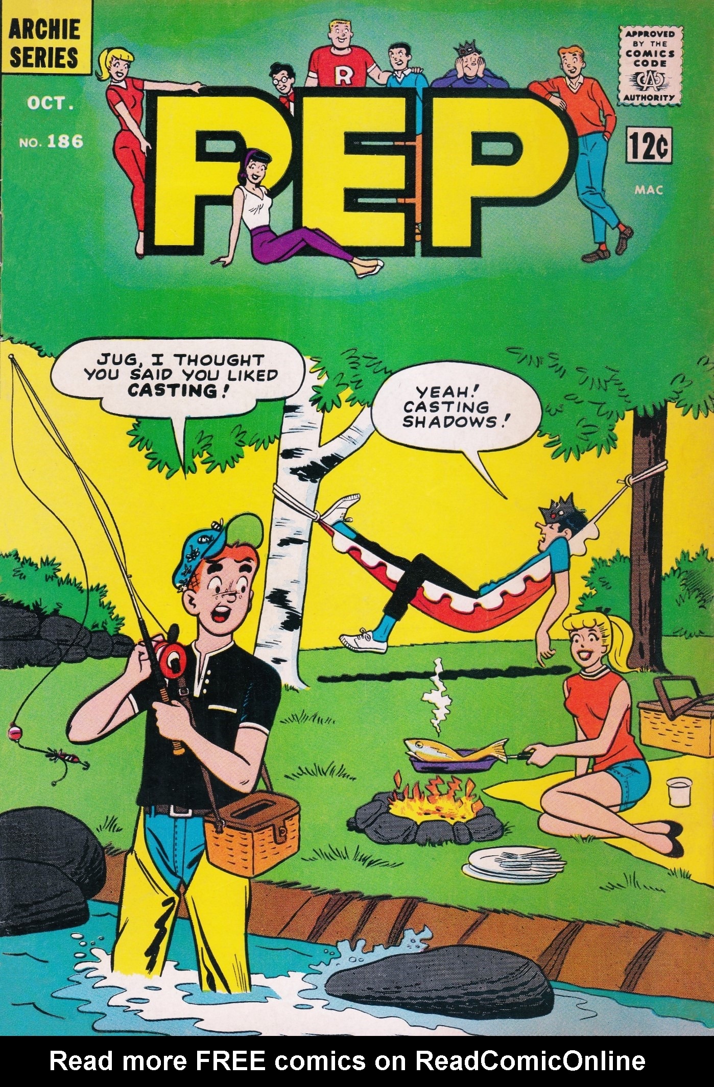 Read online Pep Comics comic -  Issue #186 - 1