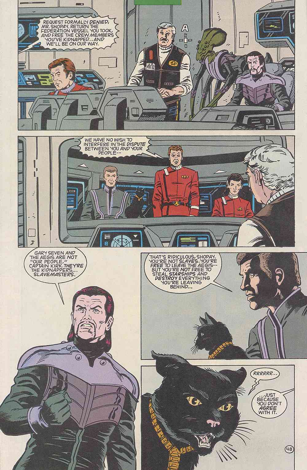 Read online Star Trek (1989) comic -  Issue #50 - 49