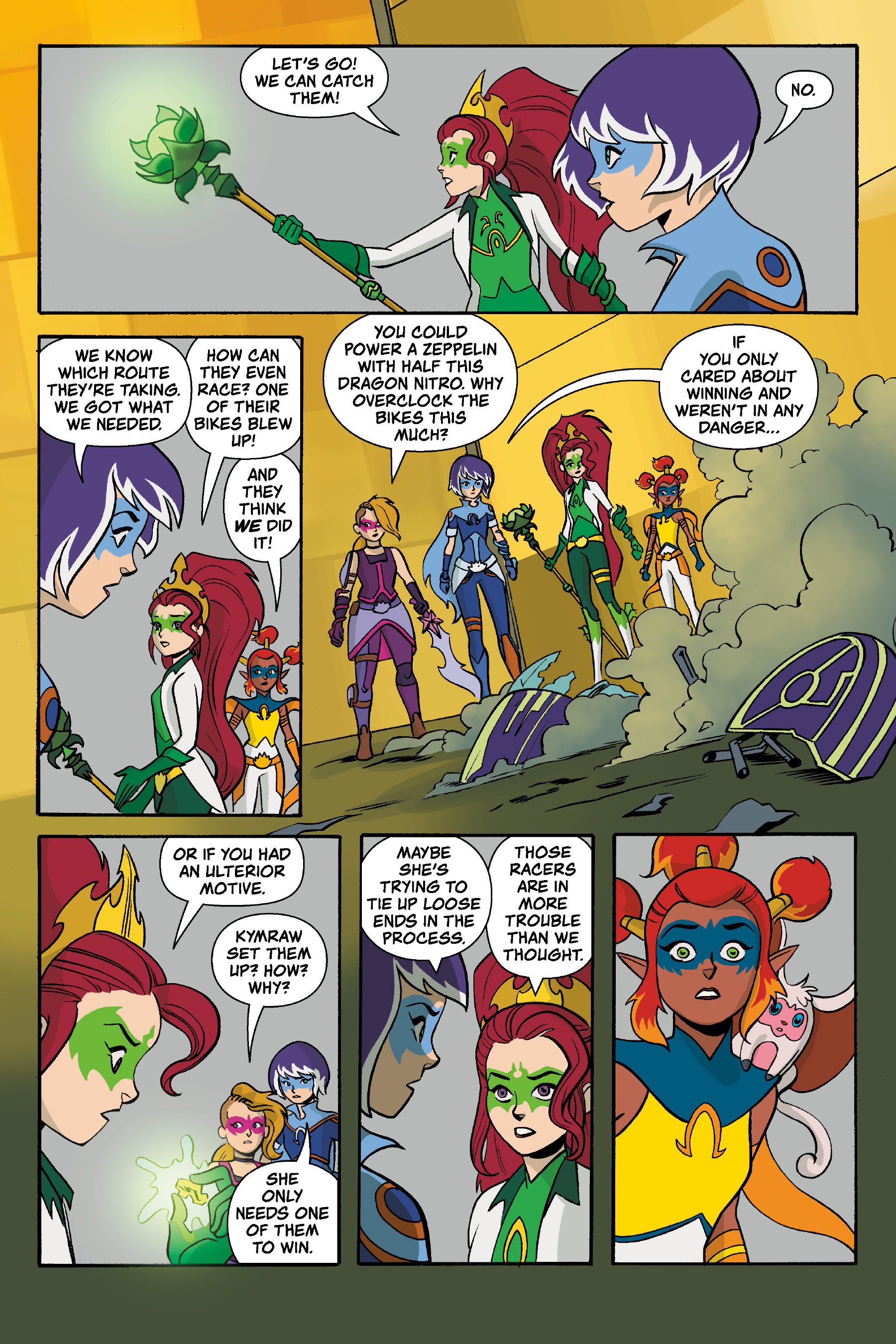 Read online Mysticons comic -  Issue # TPB 1 - 45