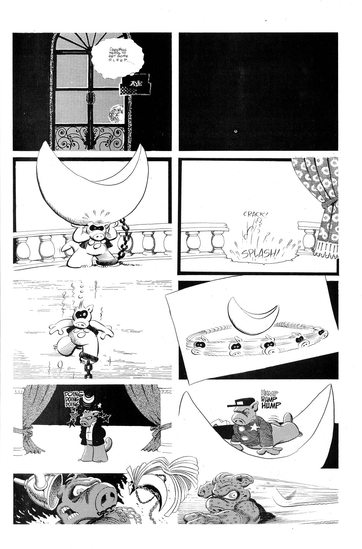 Read online Cerebus comic -  Issue #237 - 17