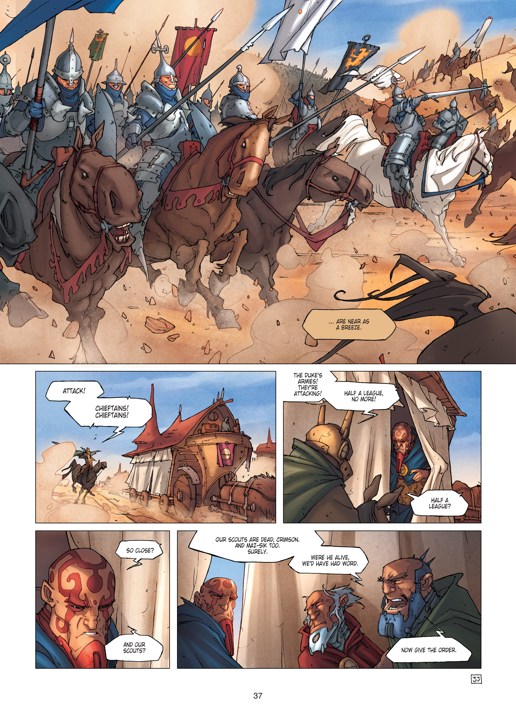 Read online Chronicles of the Dragon Knights comic -  Issue #10 - 37