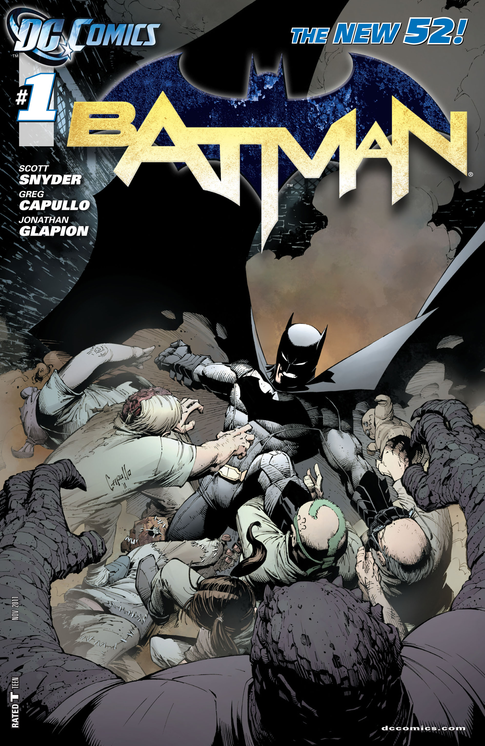 Read online Batman (2011) comic -  Issue #1 - 1